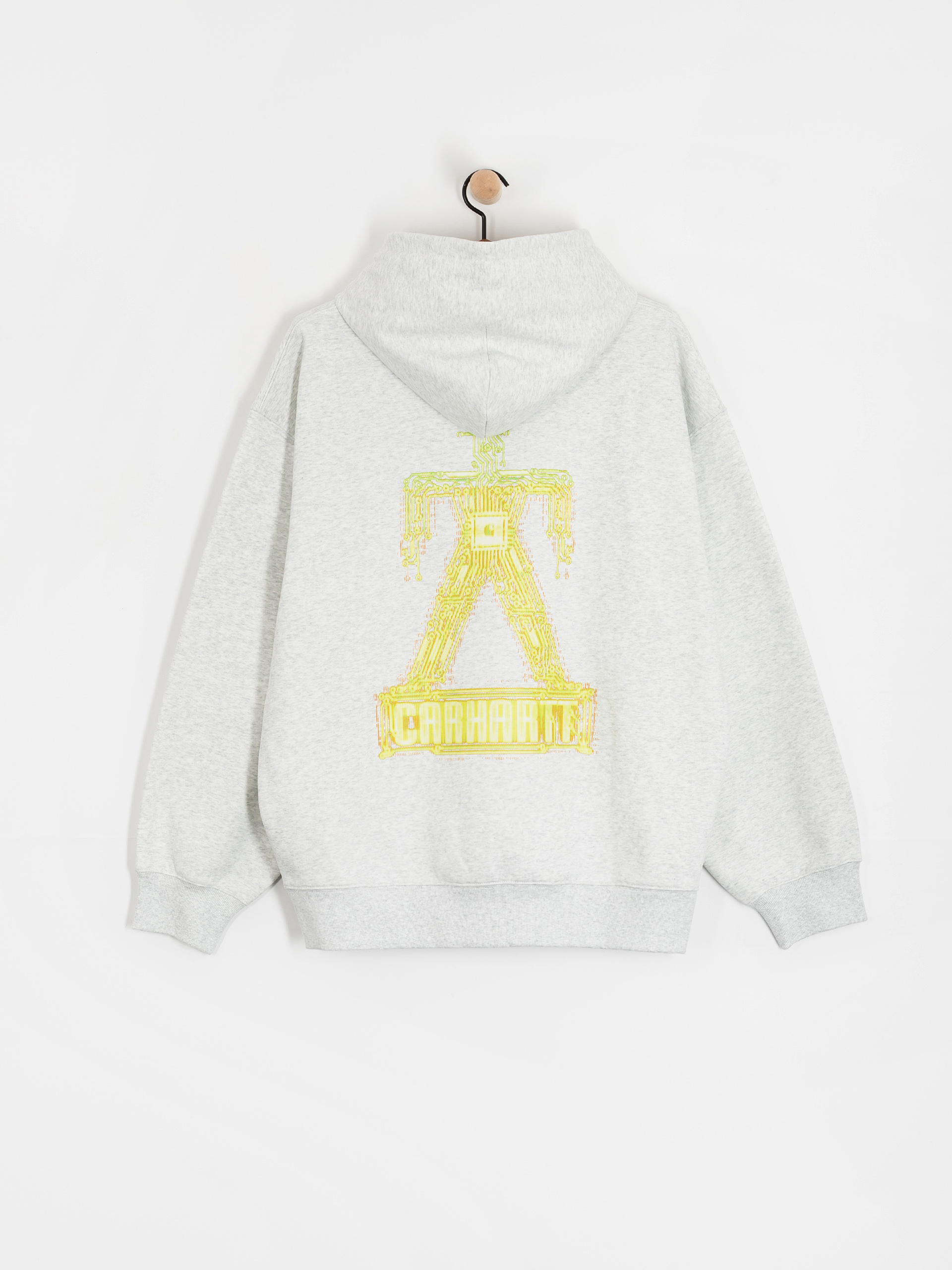 Bluza z kapturem Carhartt WIP Electric Boogie HD (ash heather)