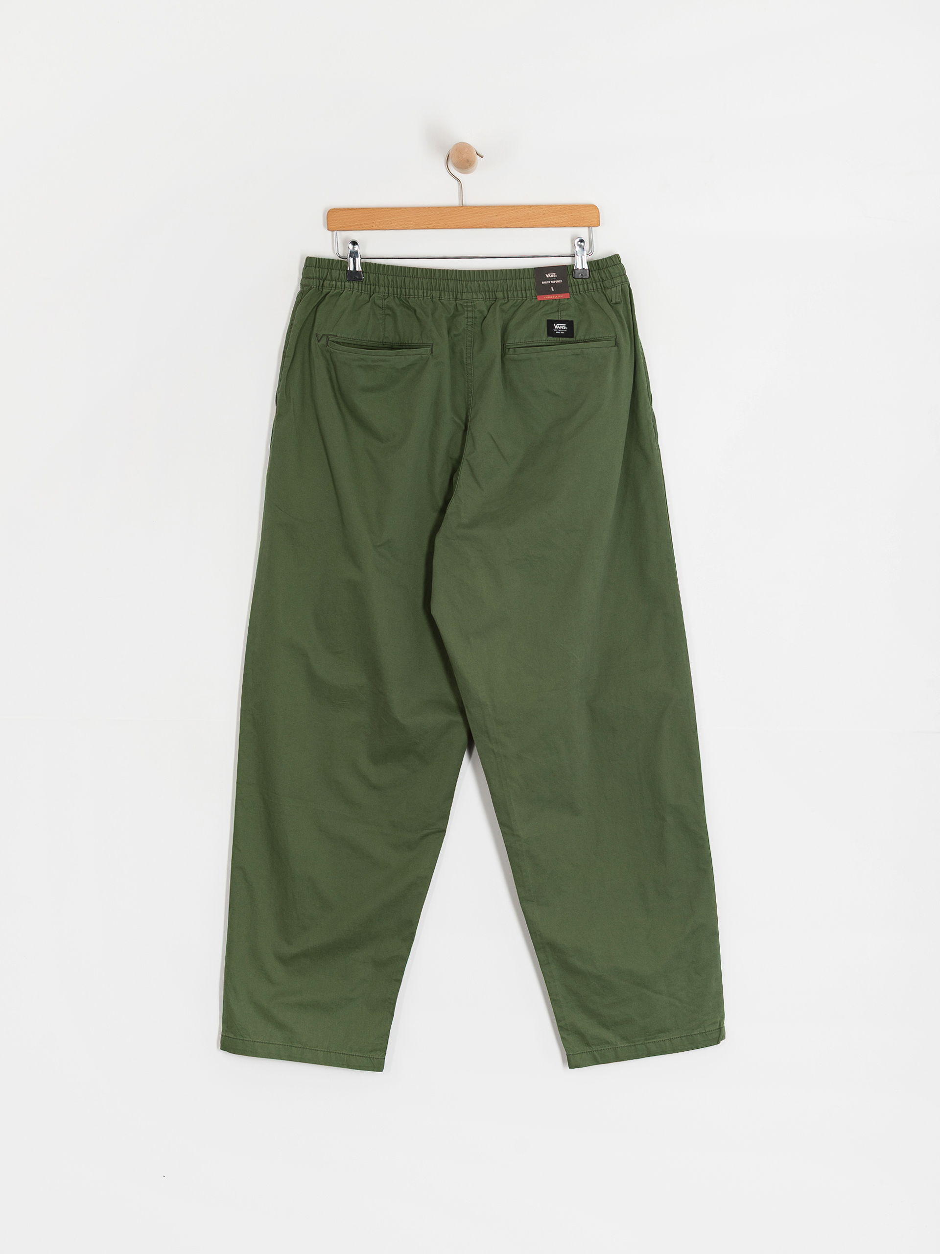 Spodnie Vans Range Baggy Tapered Elastic Waist (pine forest)