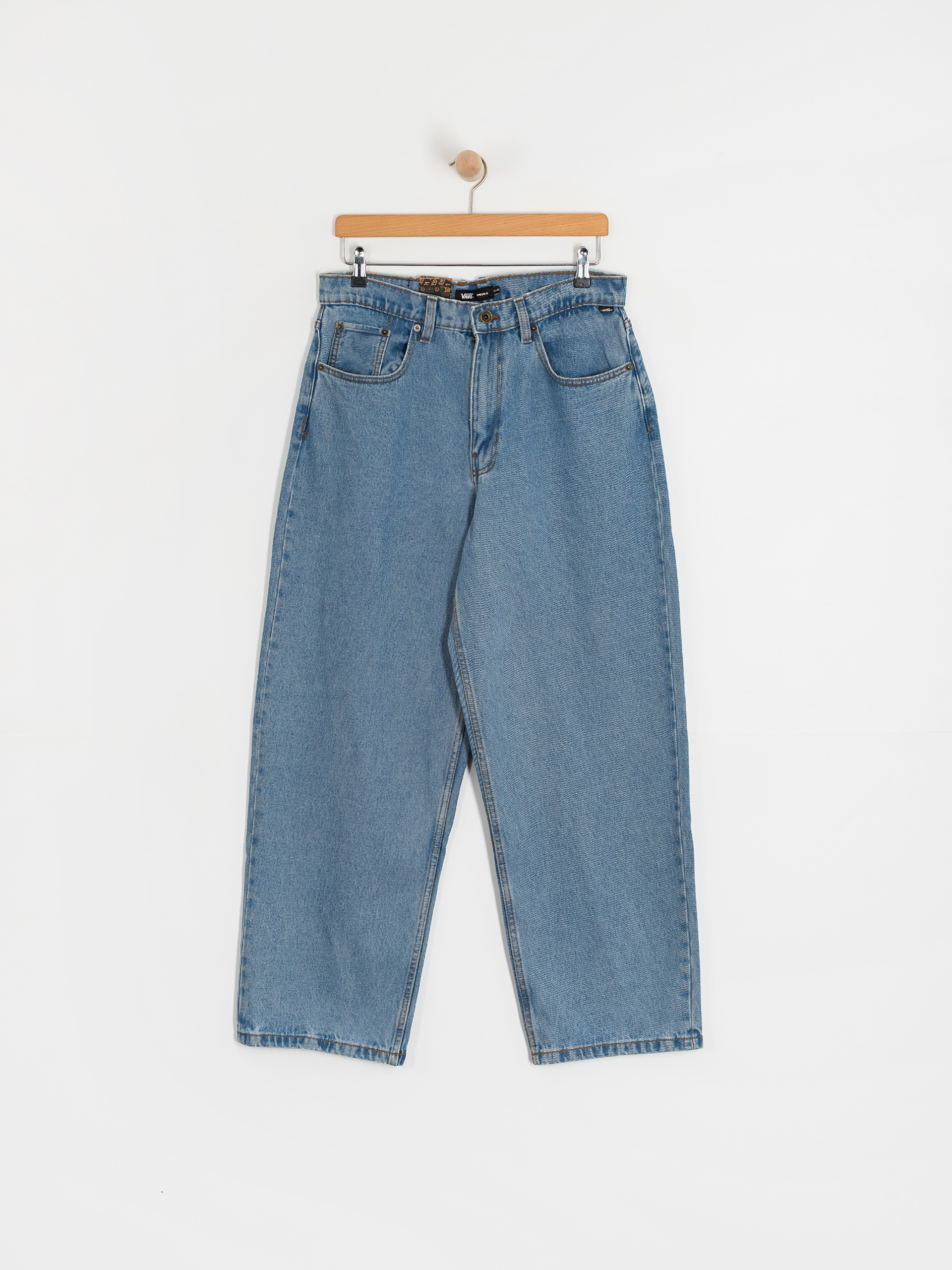Spodnie Vans Check 5 Baggy Denim (stonewash/blue)