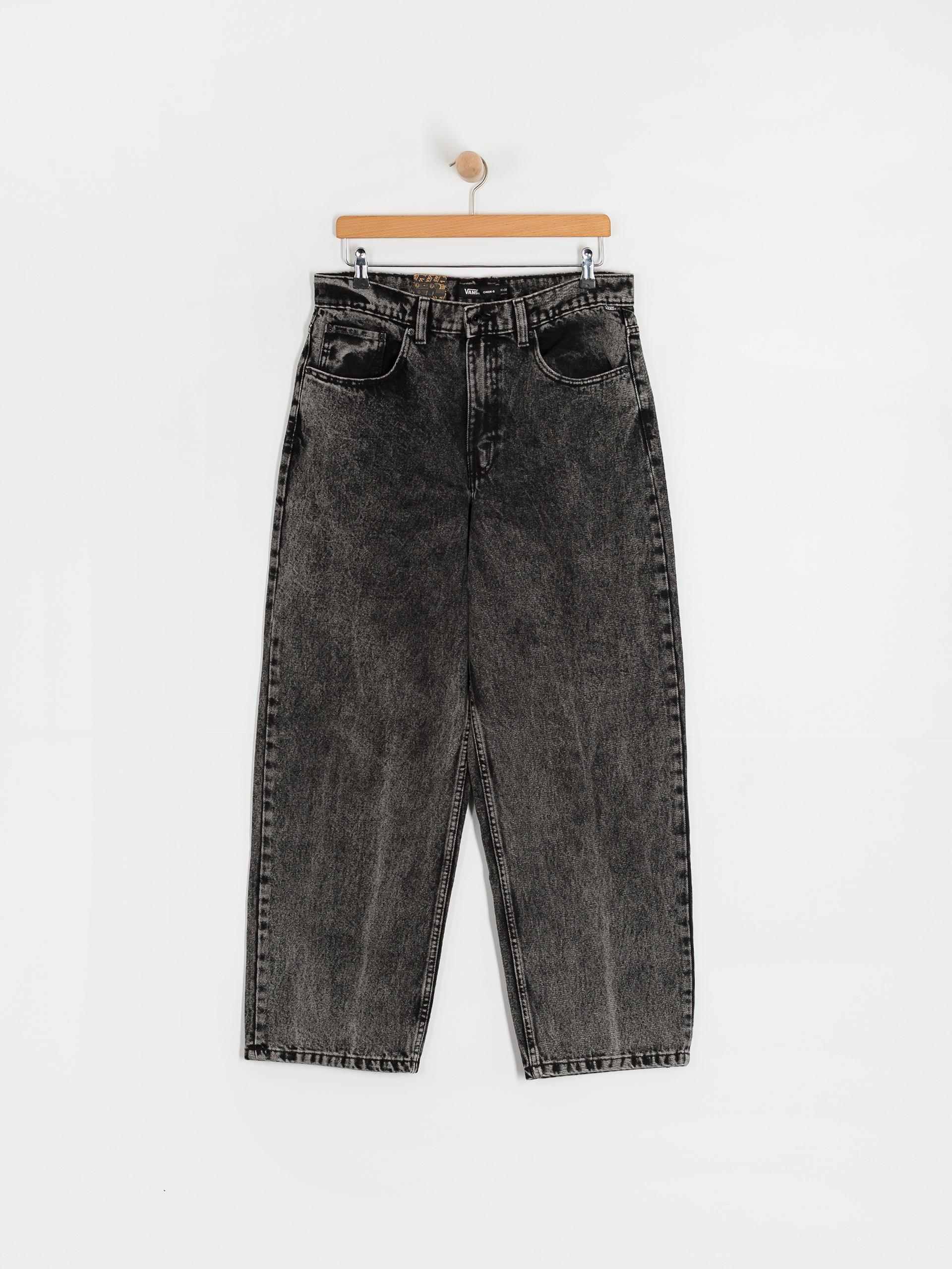 Spodnie Vans Check 5 Baggy Denim (stonewash black)