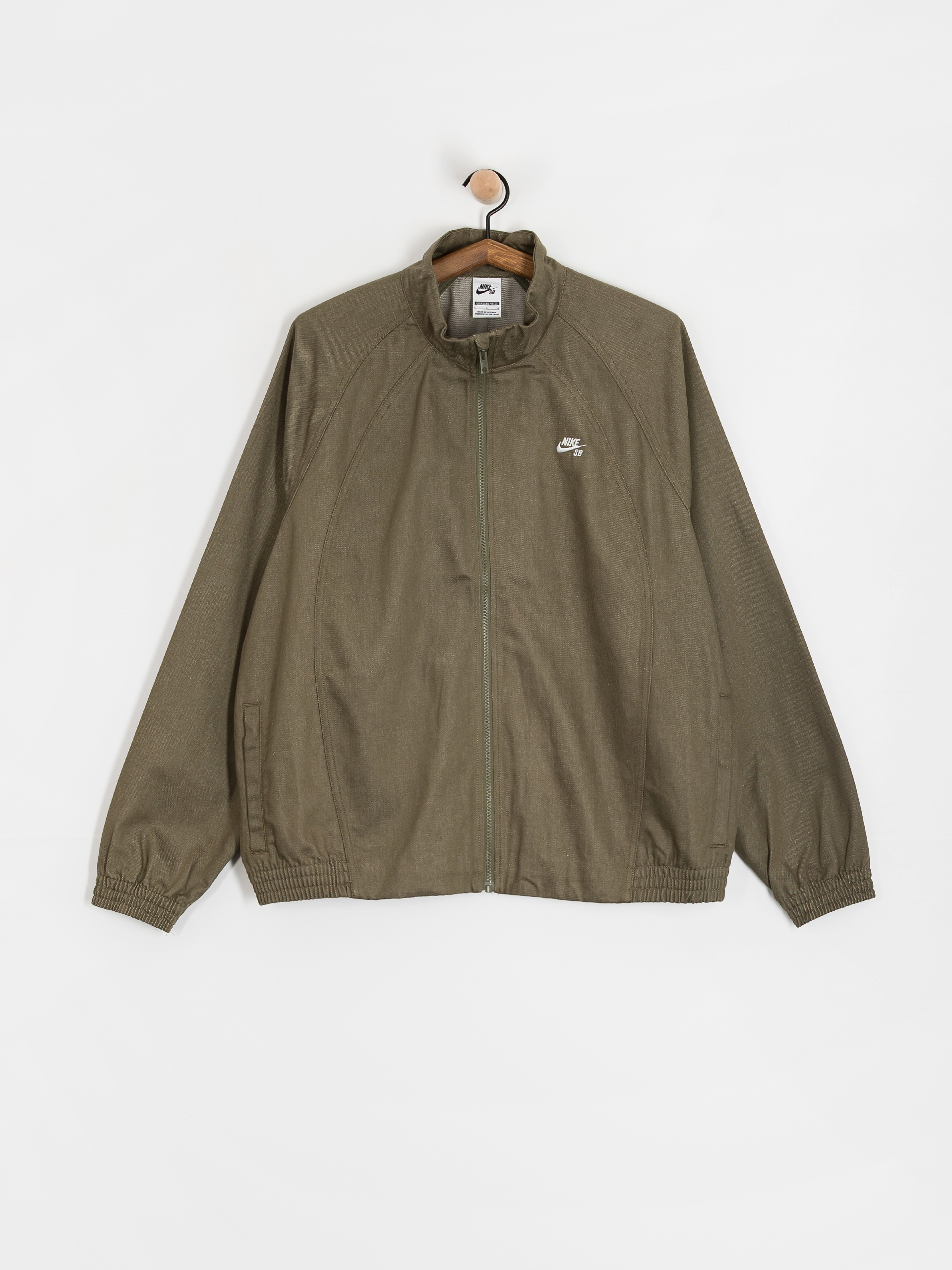 Kurtka Nike SB Denim FZ Trak (medium olive/white)