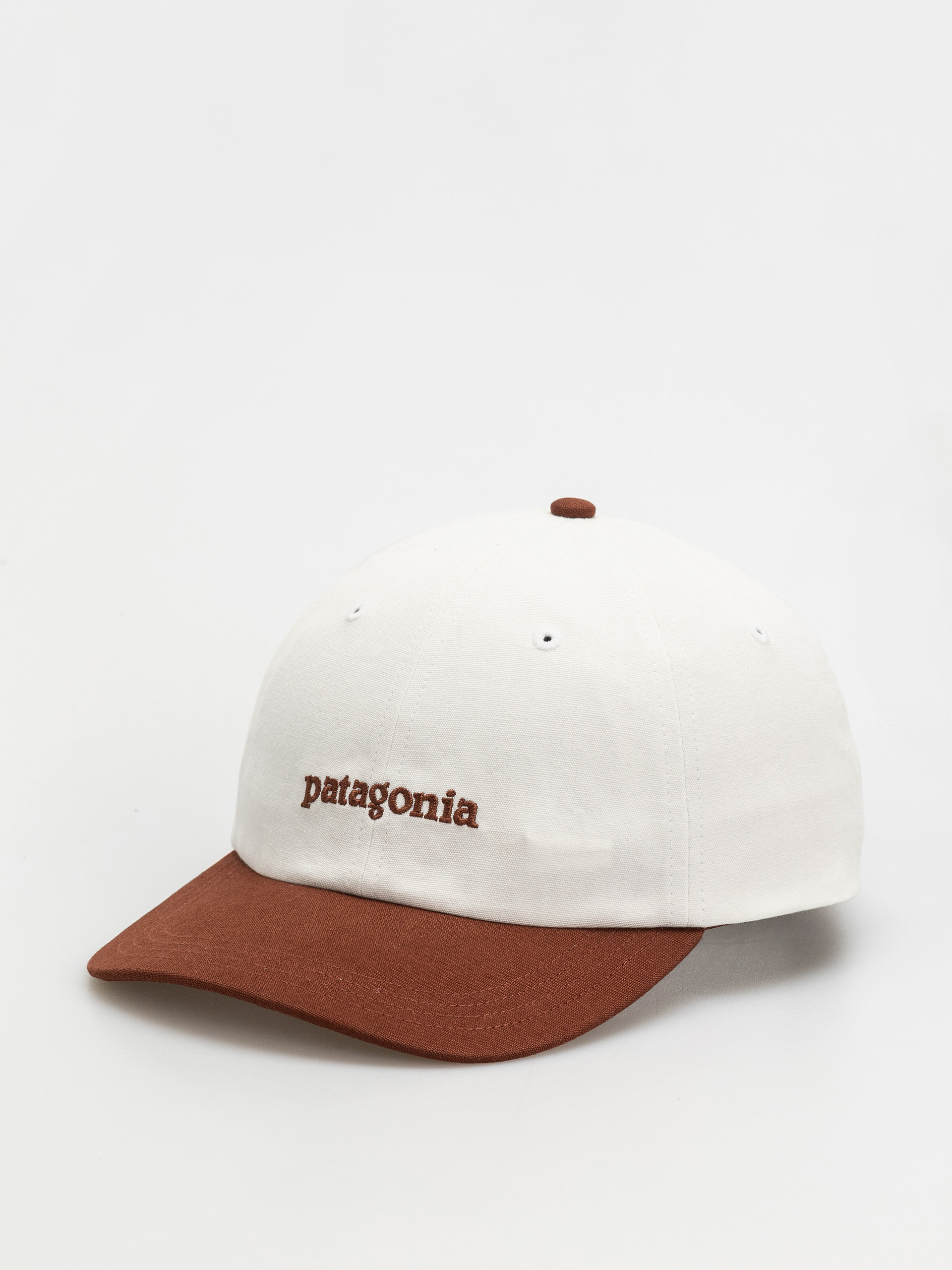 Czapka z daszkiem Patagonia Fitz Roy Icon Trad (text logo dried vanilla)