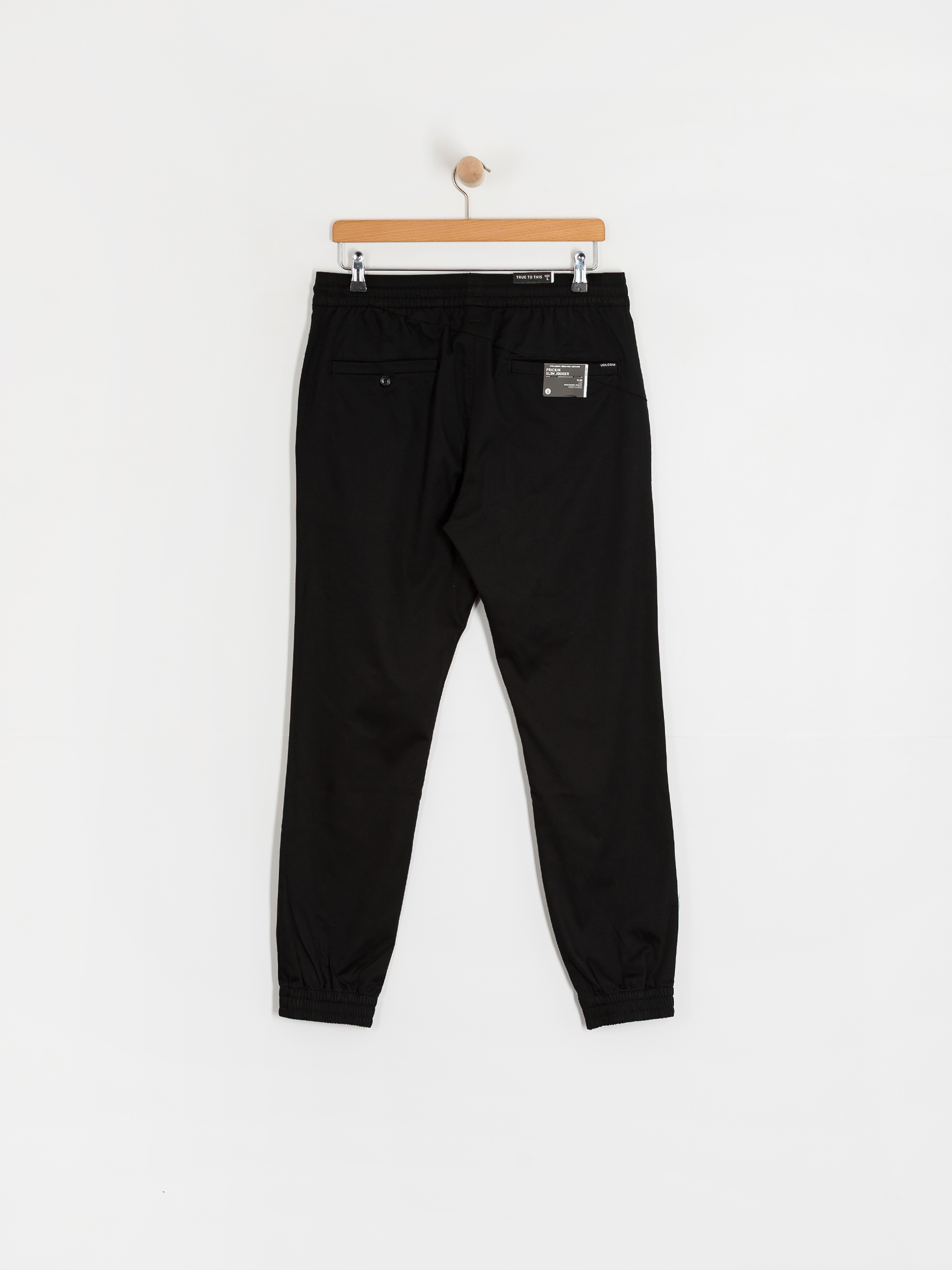 Spodnie Volcom Frickin Slim Jogger (black)