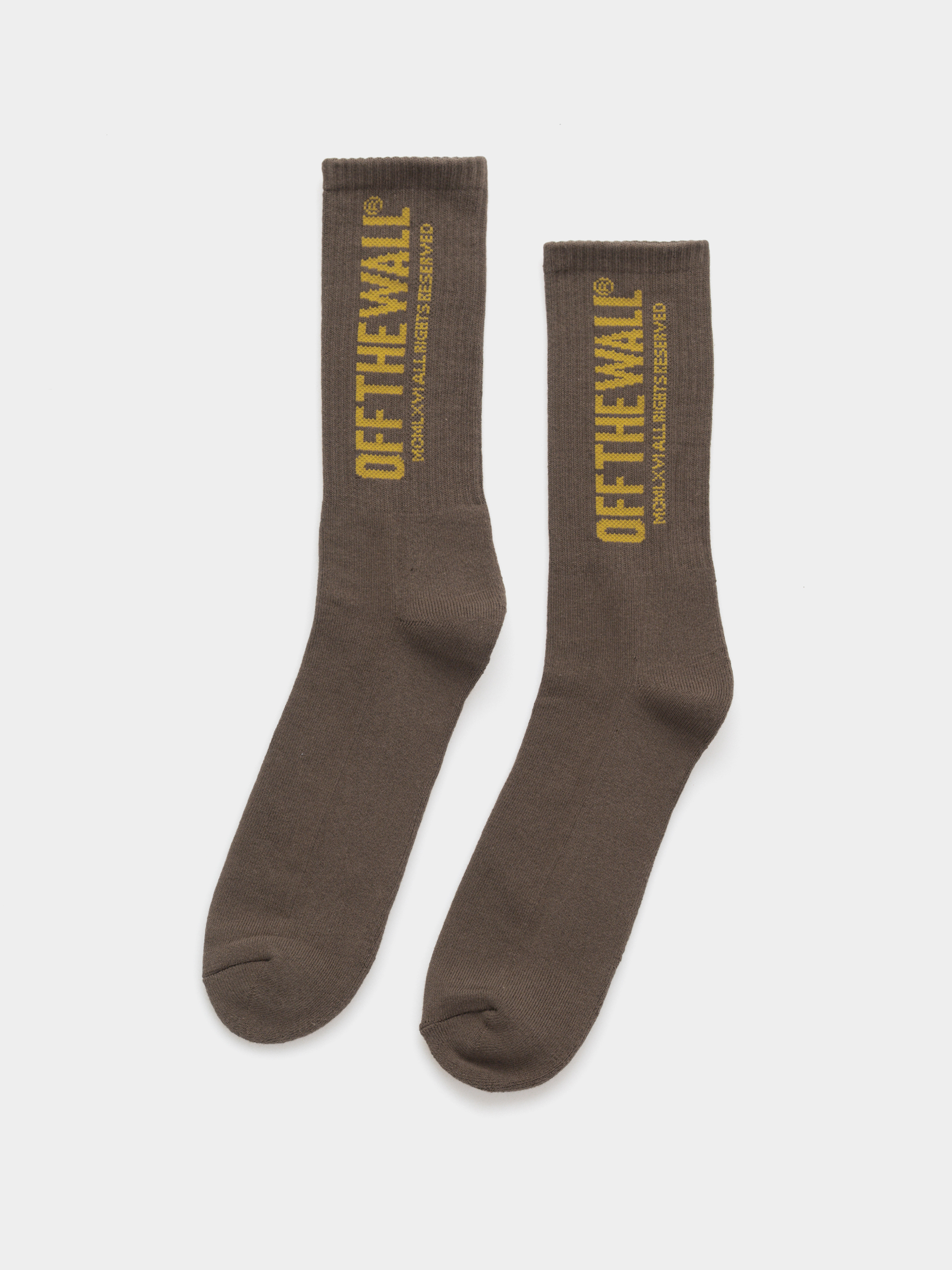 Skarpetki Vans Hovley Crew (coal brown)