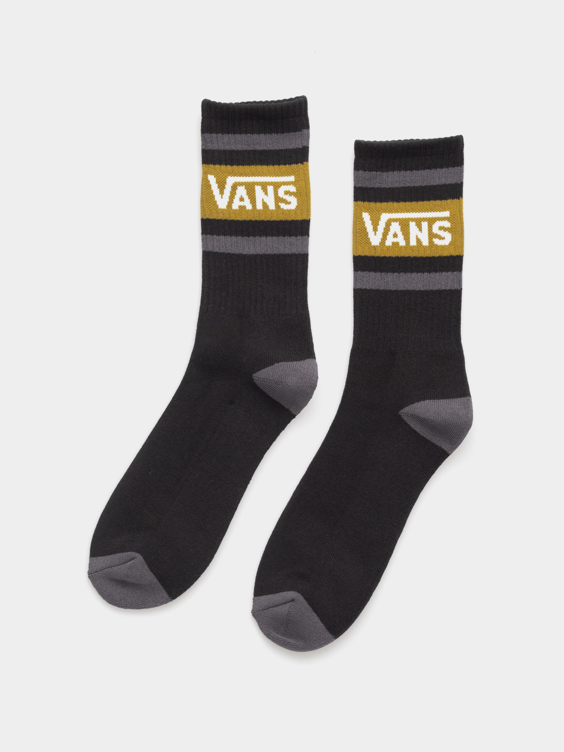 Skarpetki Vans Vans Drop V Crew (black/burnt gold)