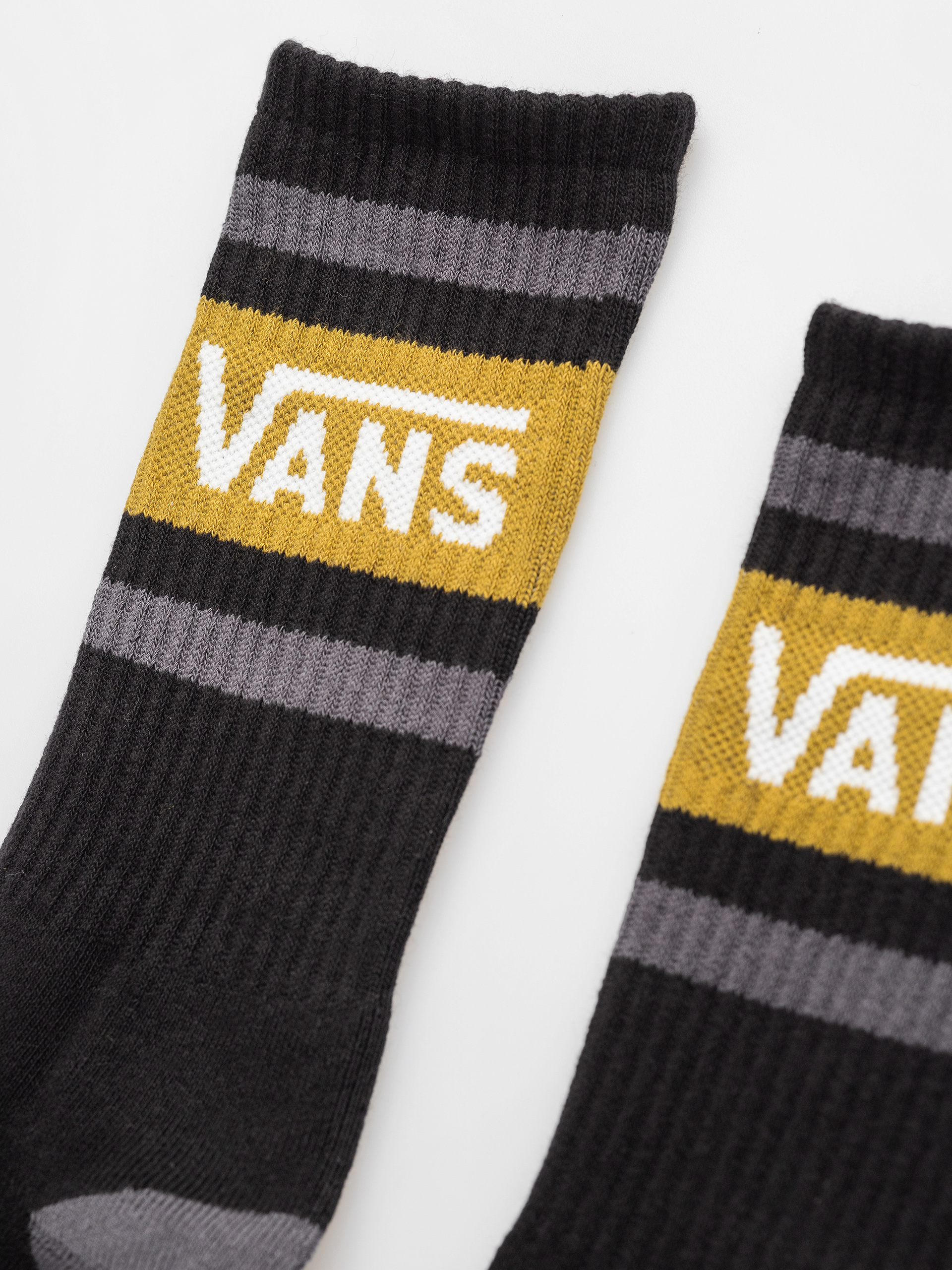 Skarpetki Vans Vans Drop V Crew (black/burnt gold)