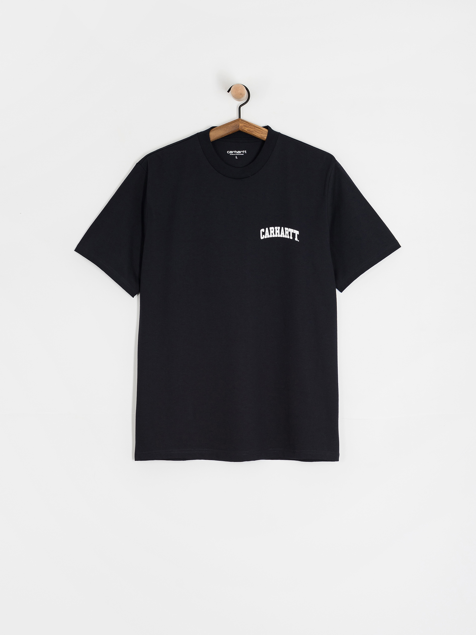T-shirt Carhartt WIP University Script (deep night/white)
