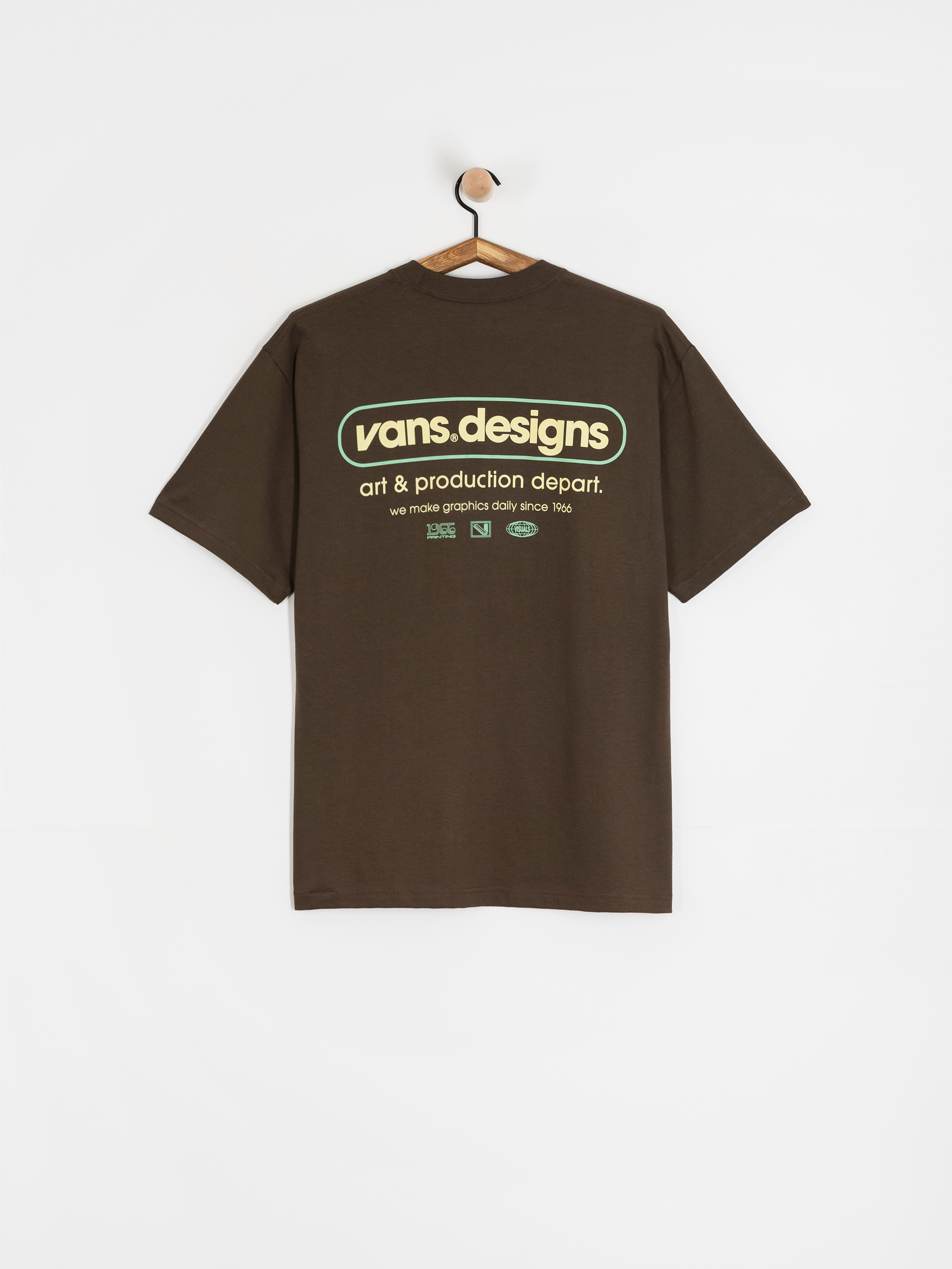 T-shirt Vans Art Production (coal brown)