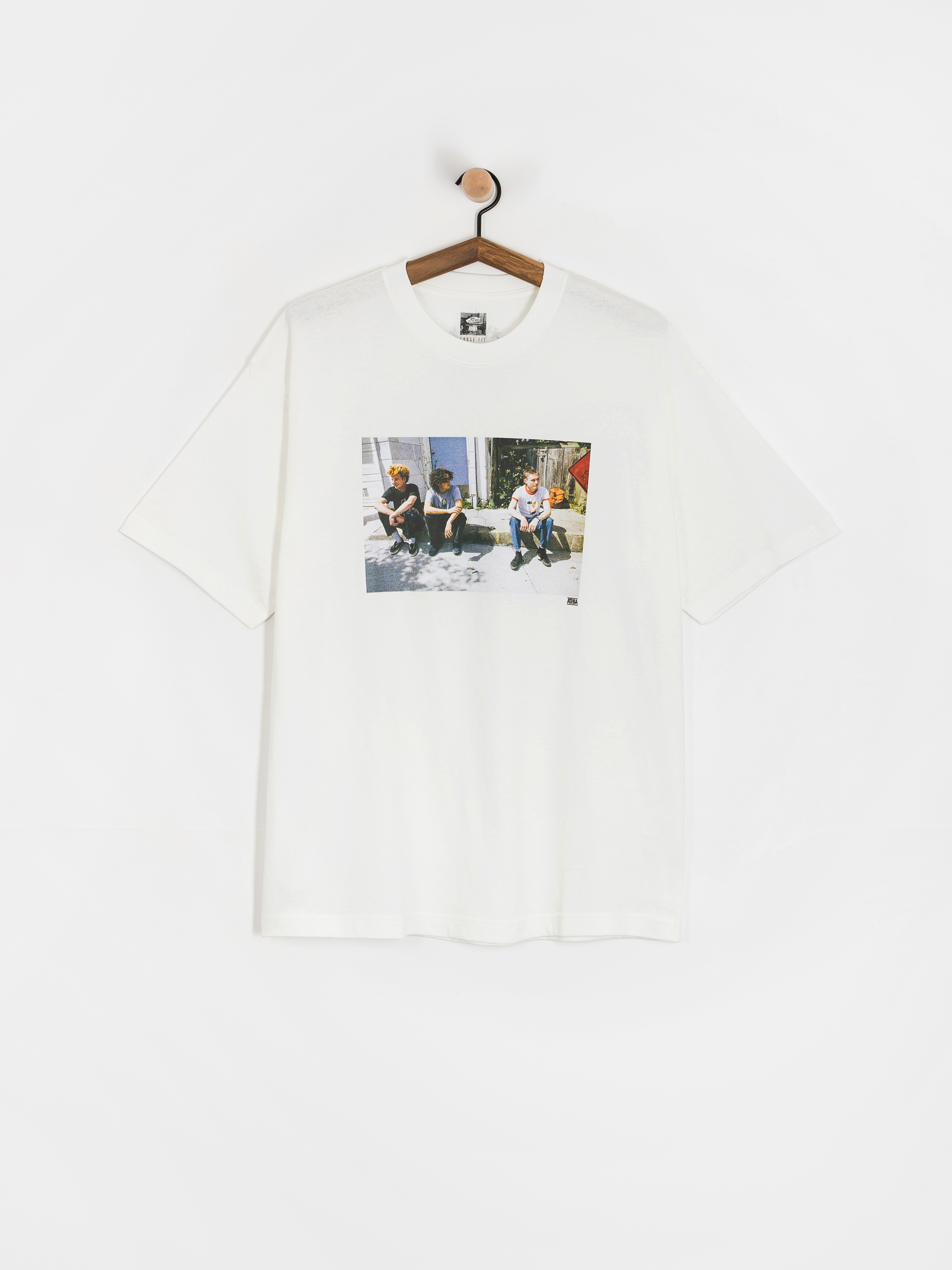 T-shirt Vans Skate Atiba Haze Curb Crew (white)