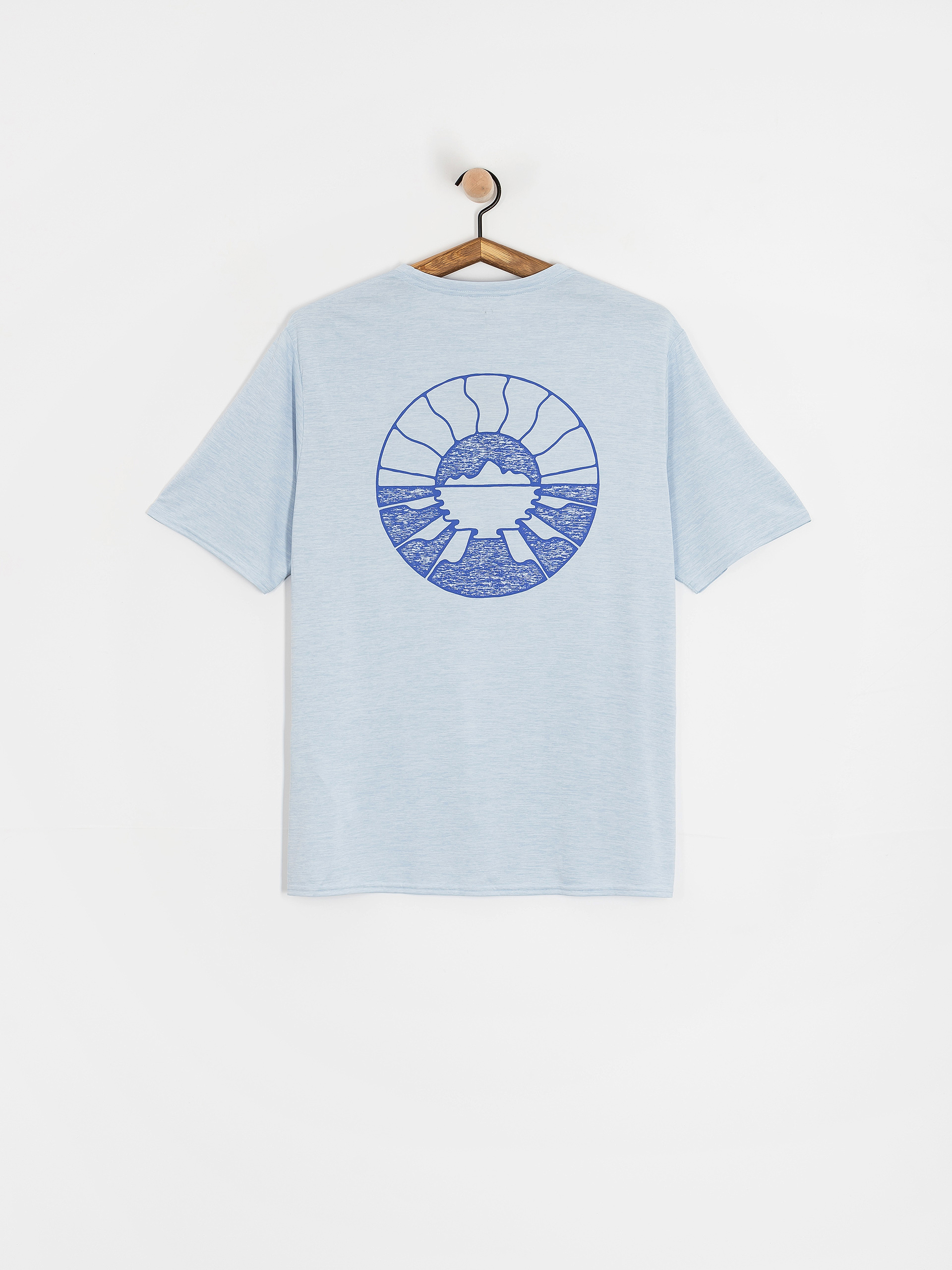 T-shirt Patagonia Cap Cool Daily Graphic Waters (forgotten island fleck blue)