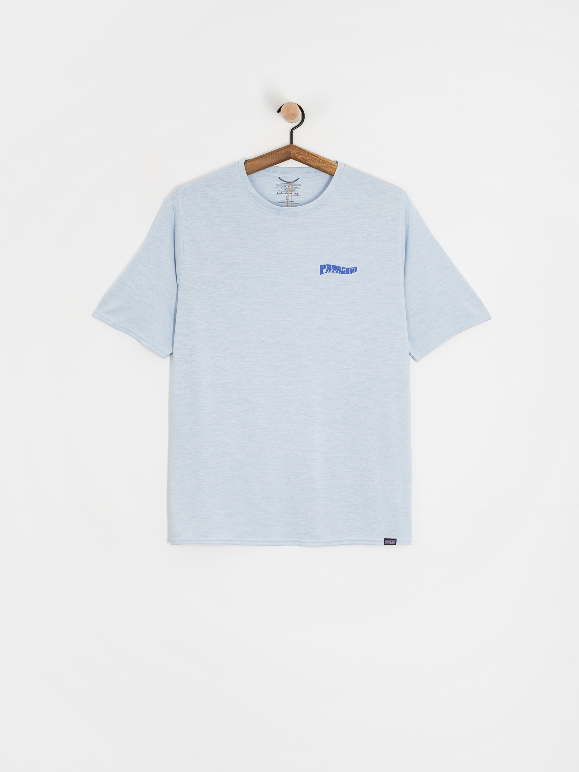 T-shirt Patagonia Cap Cool Daily Graphic Waters (forgotten island fleck blue)