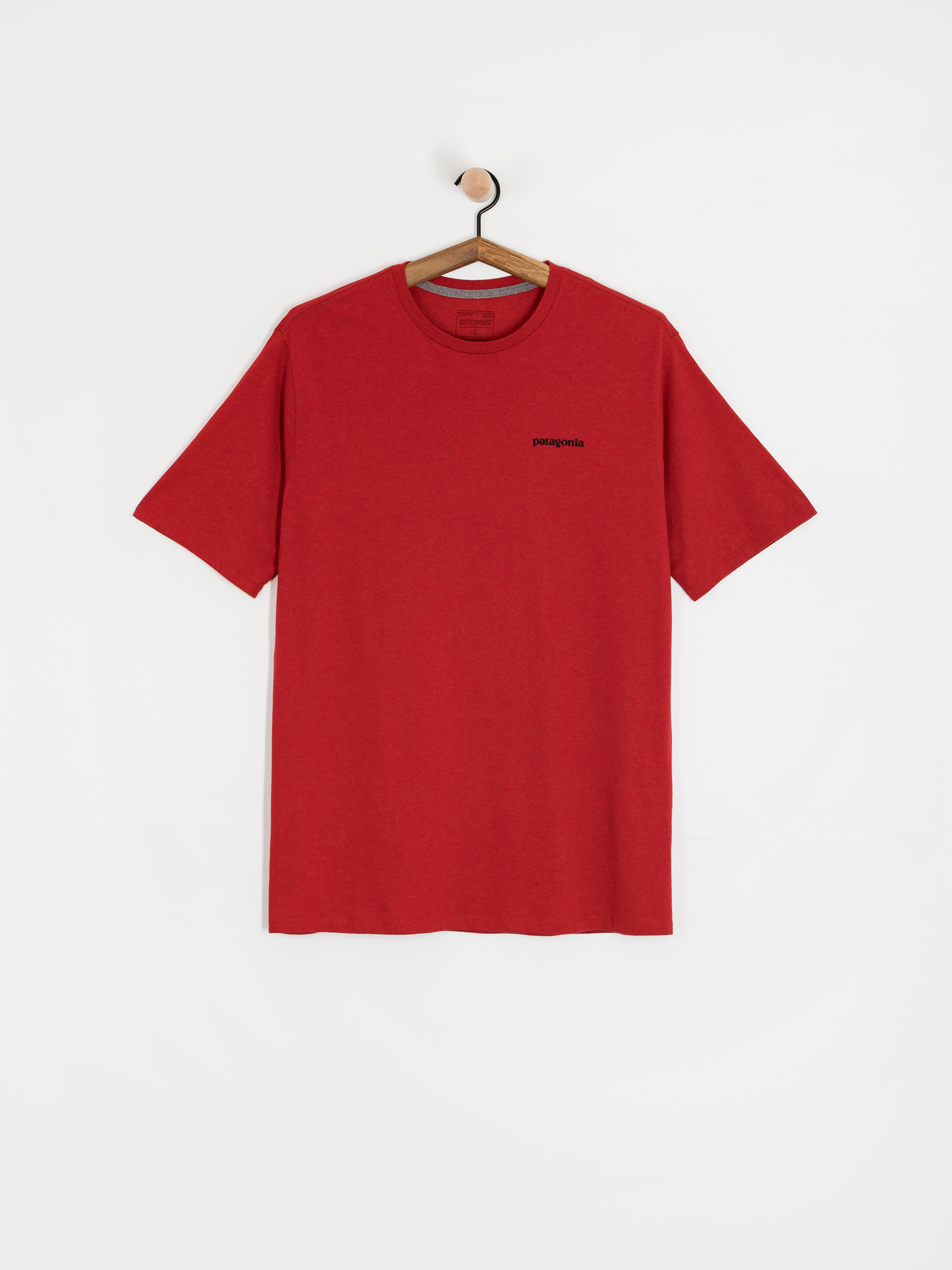 T-shirt Patagonia P 6 Logo Responsibili (amanita red)