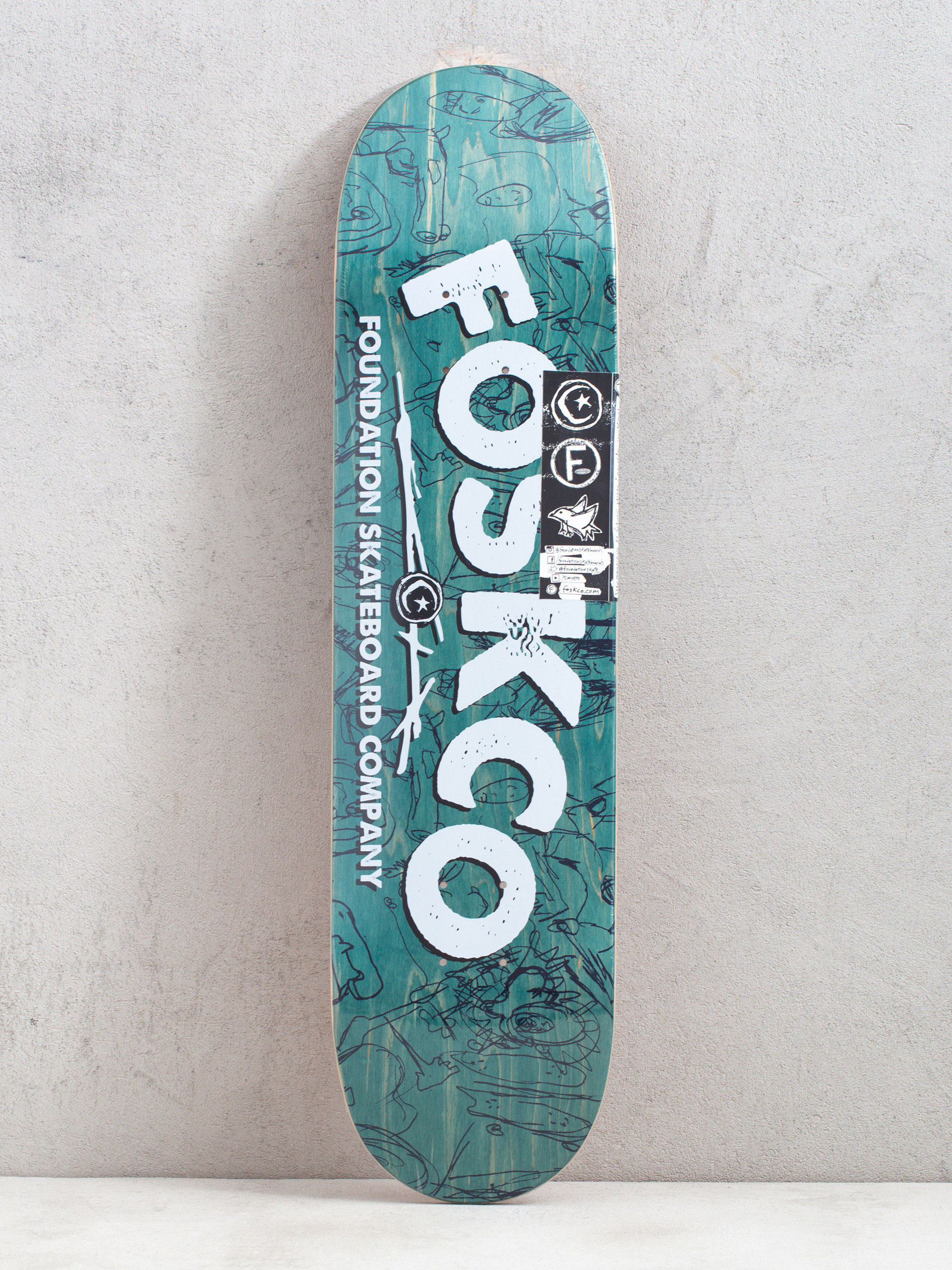 Deck Foundation Fosko (green/white)