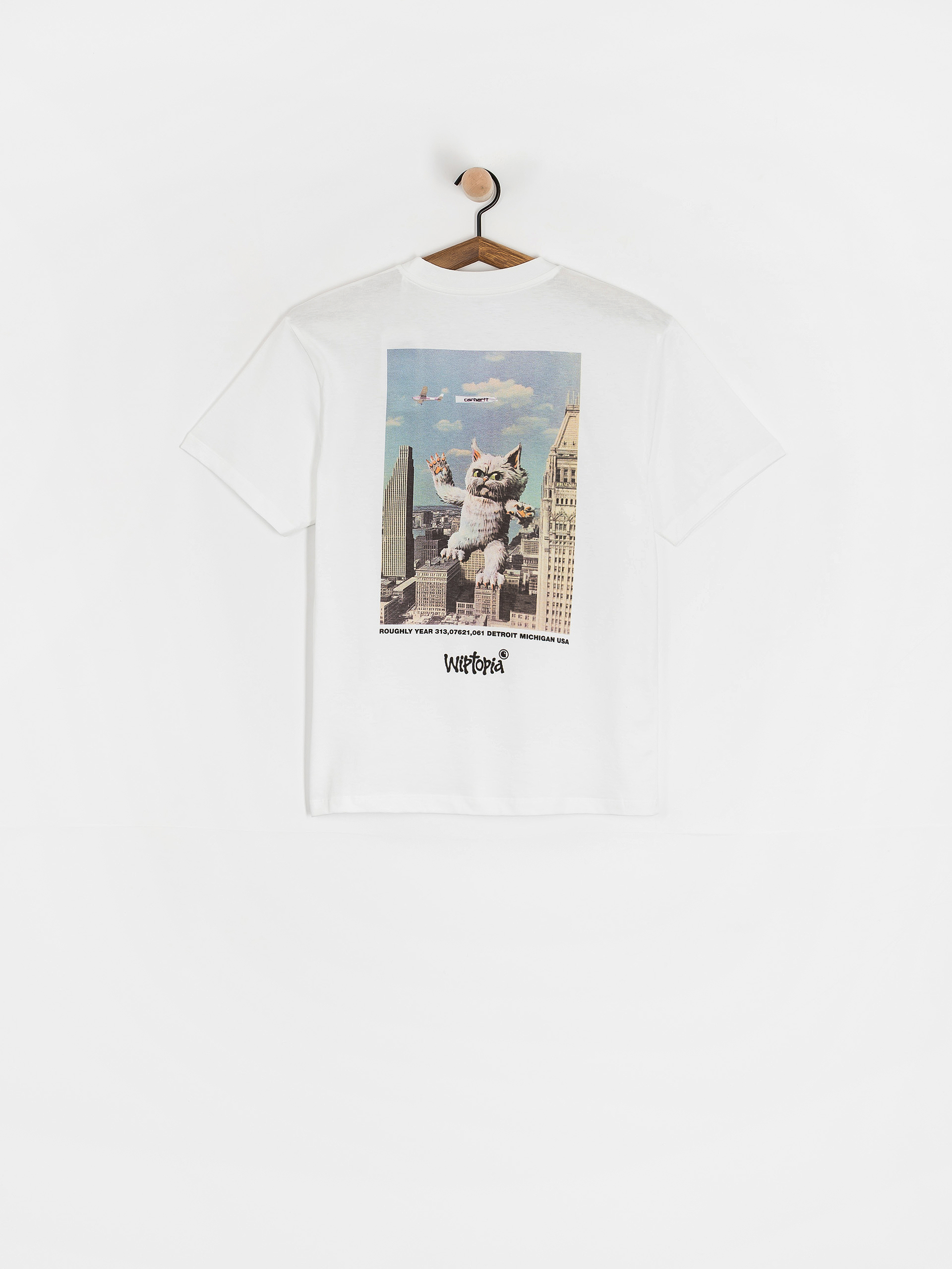 T-shirt Carhartt WIP Wiptopia Wmn (white)
