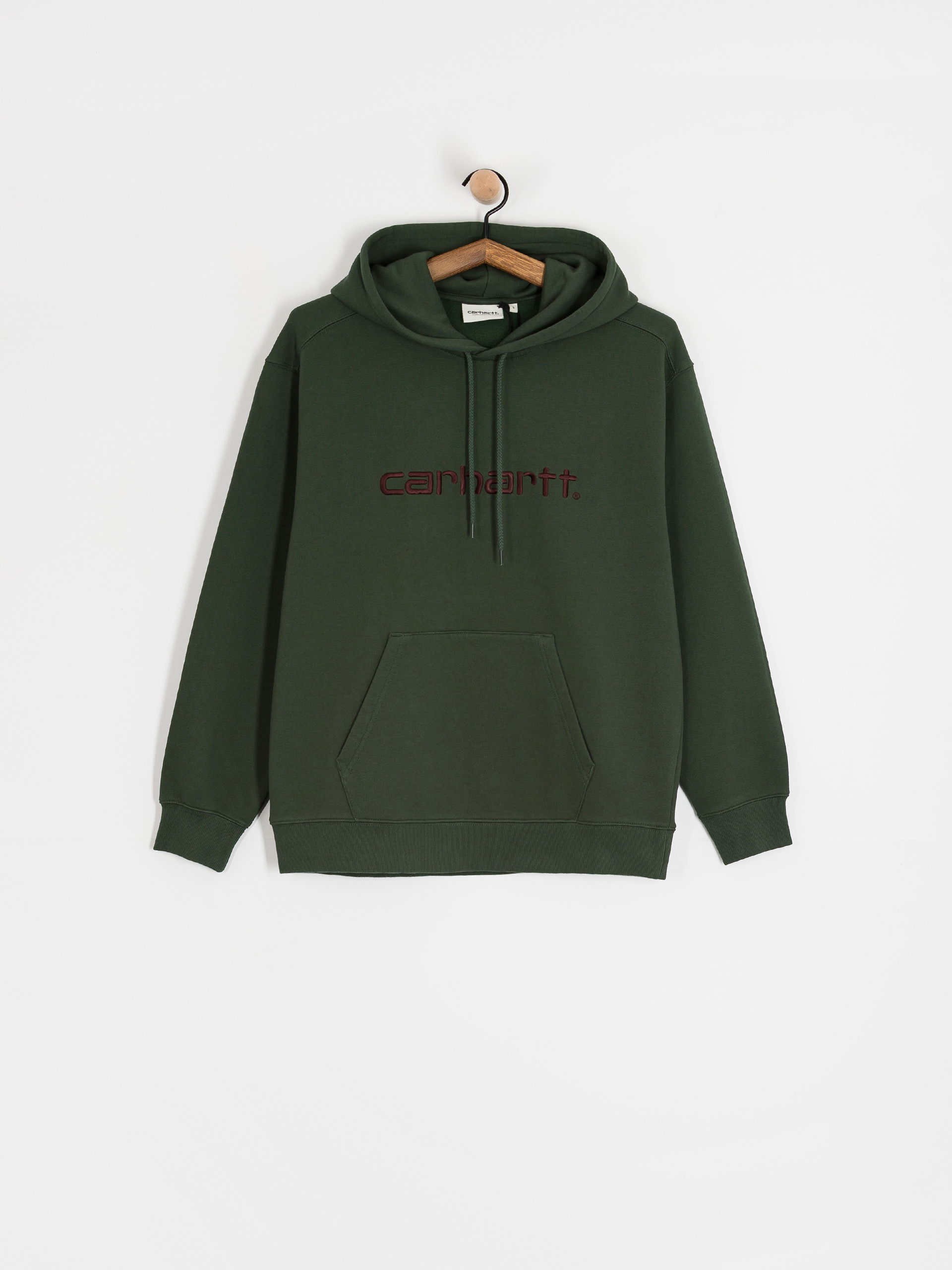 Bluza z kapturem Carhartt WIP Carhartt HD Wmn (sycamore tree/rondo)
