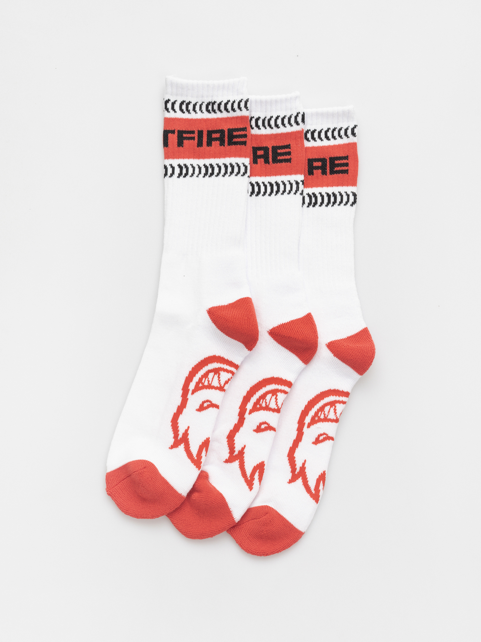 Skarpetki Spitfire Classic 87 Bighead 3Pk (white/red/black)