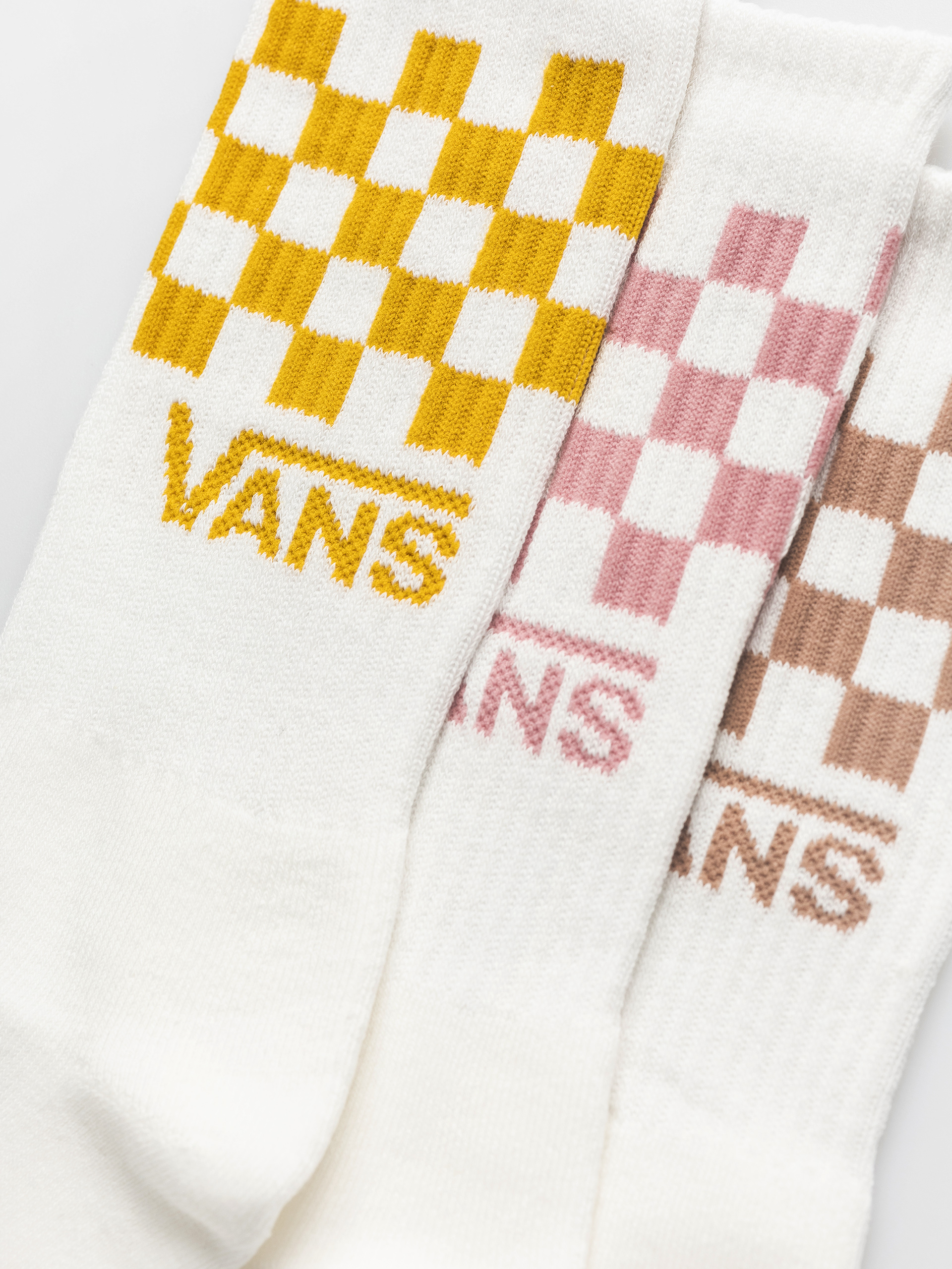 Skarpetki Vans Classic Check Crew (pink dawn)