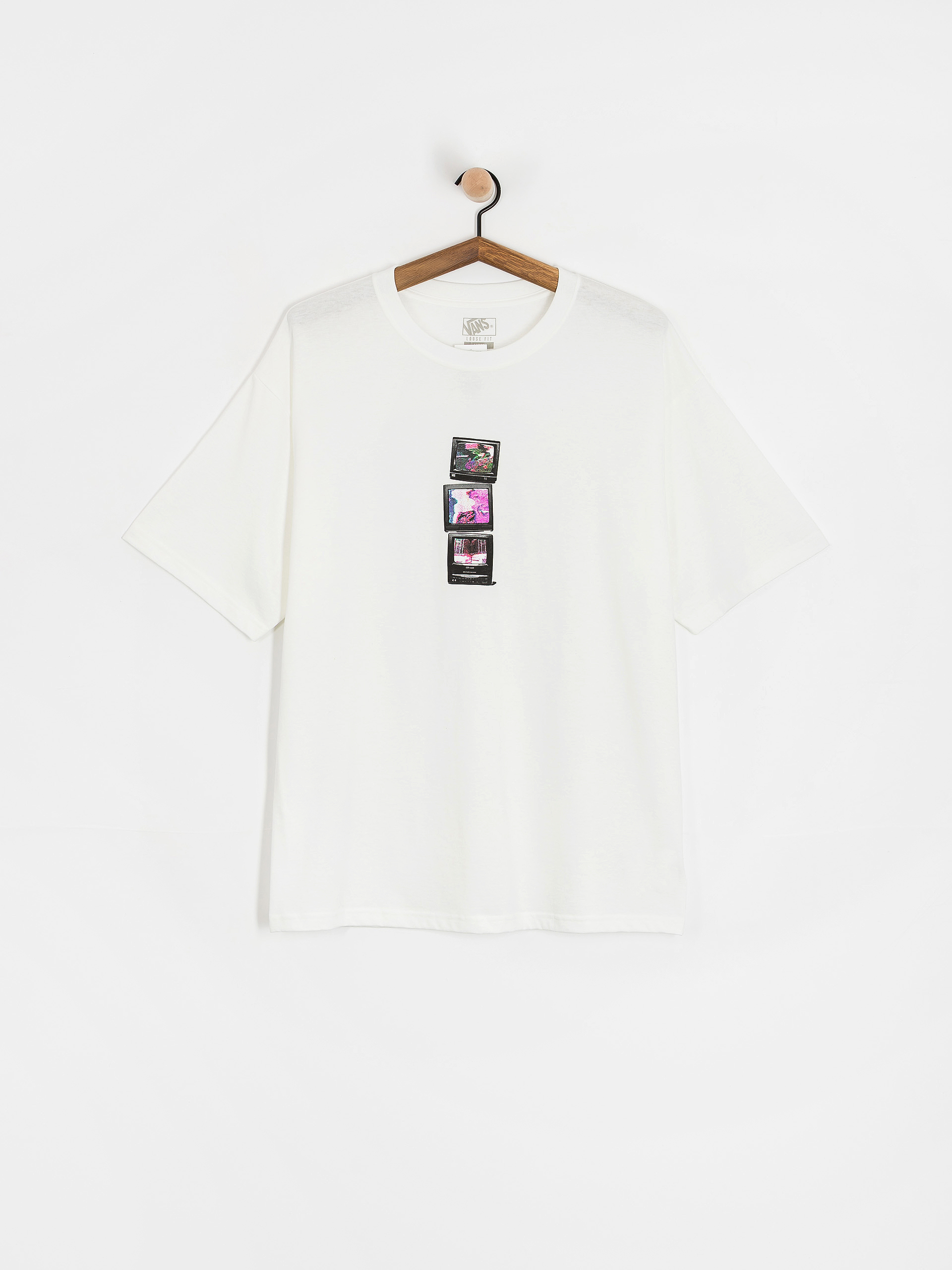 T-shirt Vans Vee Tv (white)