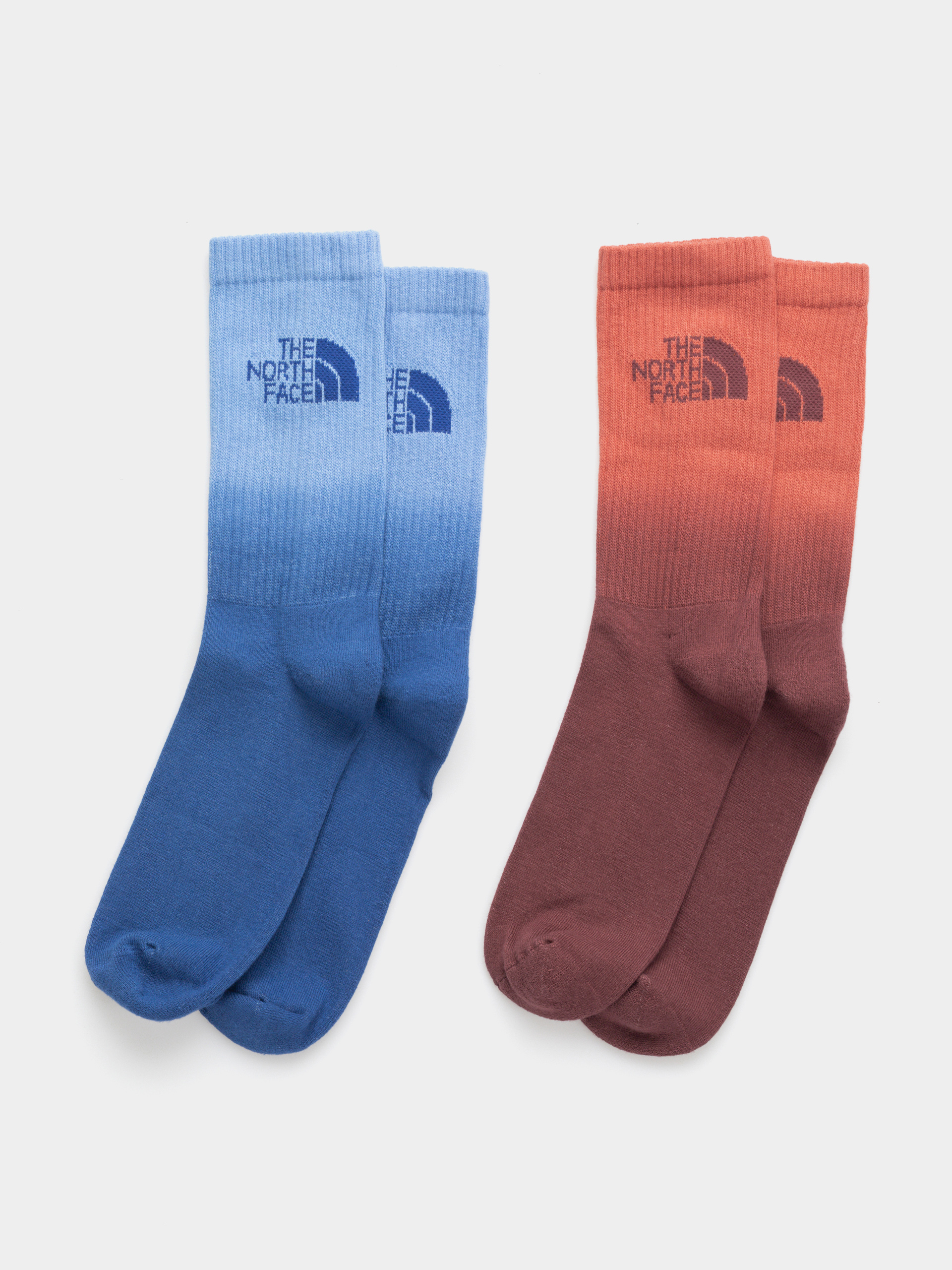 Skarpetki The North Face Everyday Crew Dip Dye 2P (tnf blue/white dune/mar)