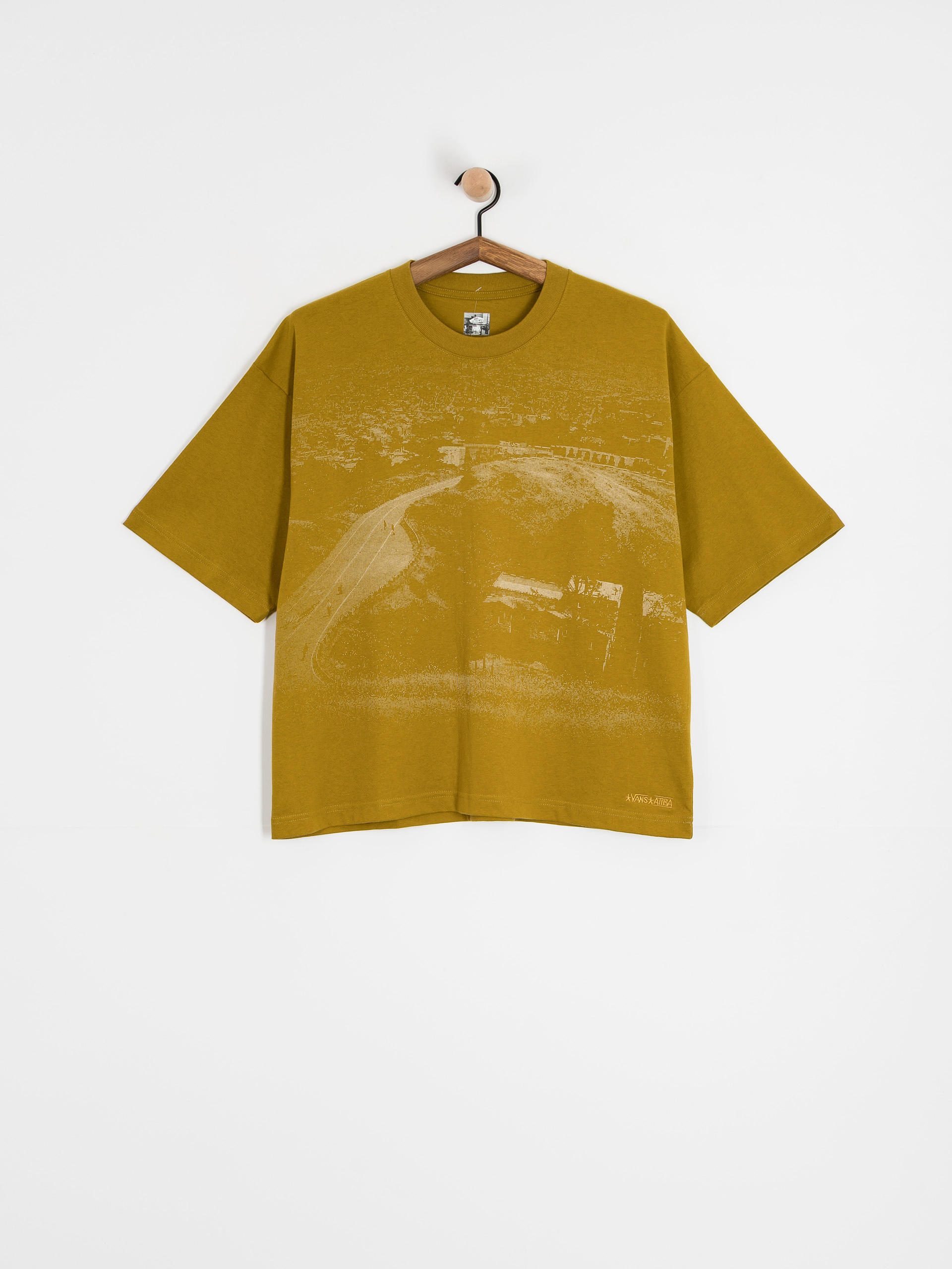 T-shirt Vans Skate Atiba Haze Hillz Bomb Short (burnt gold)