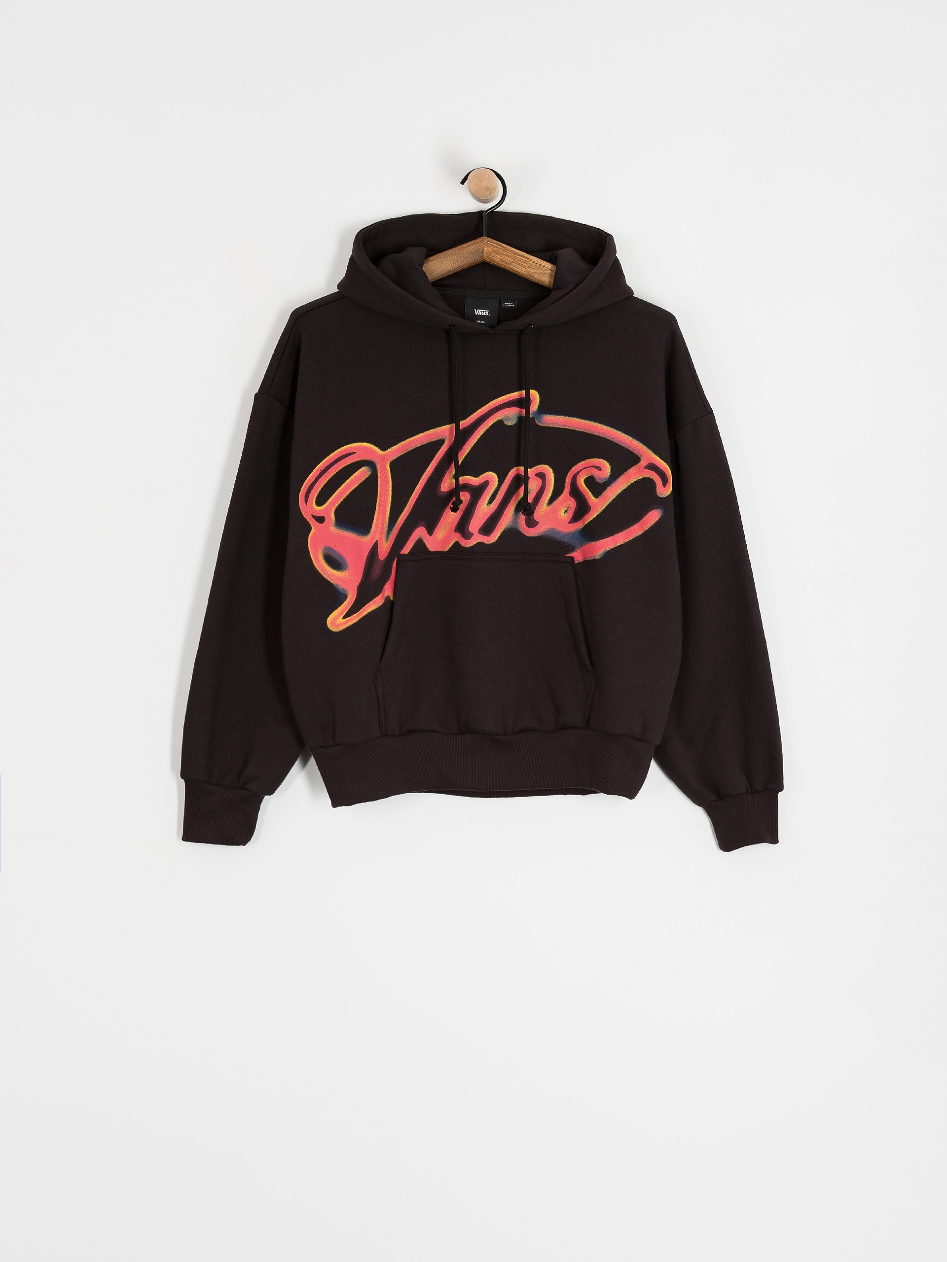 Bluza z kapturem Vans Outer Ring Retro HD Wmn (black)