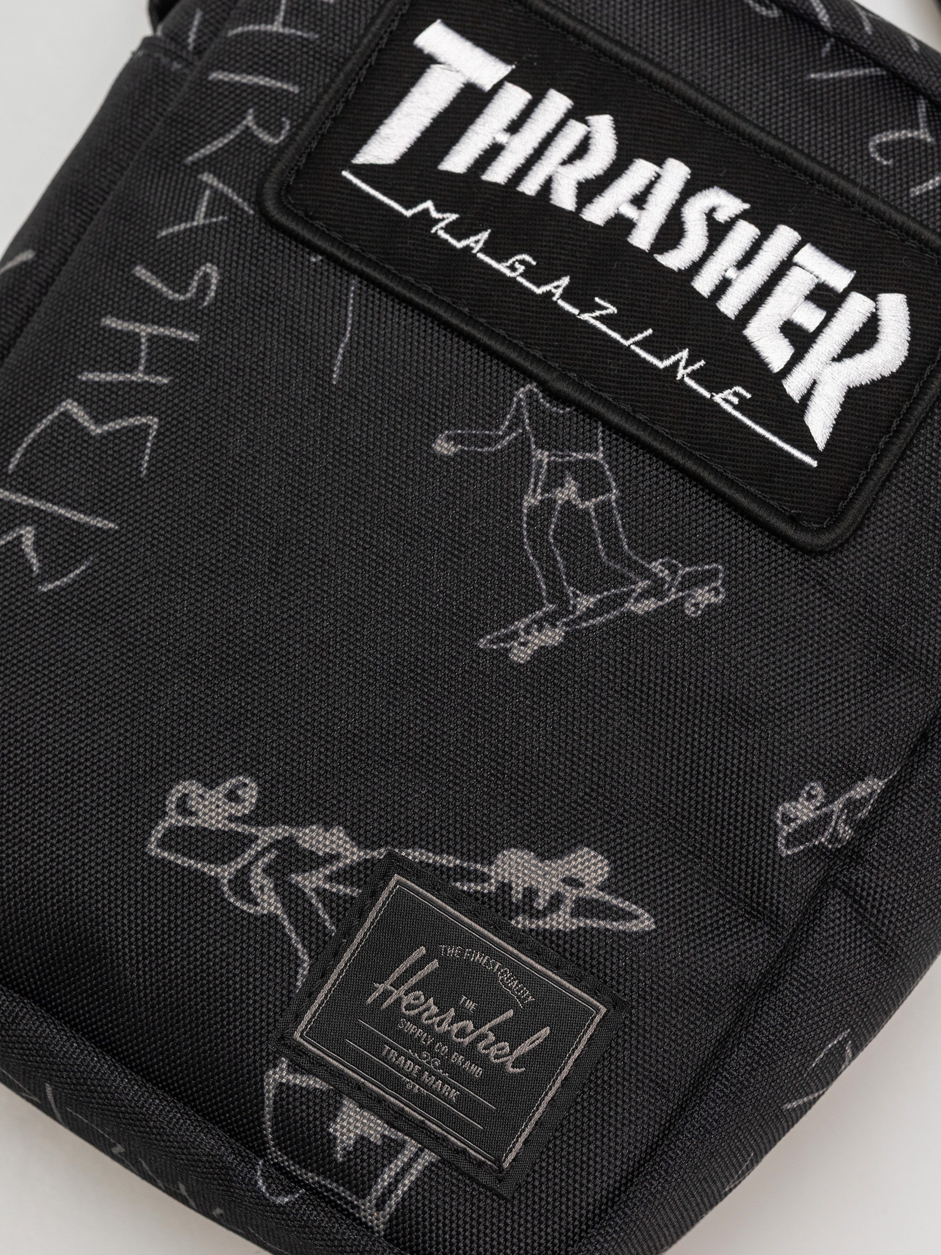 Torba Herschel Supply Co. X Thrasher Gonz Heritage Crossbody (black)