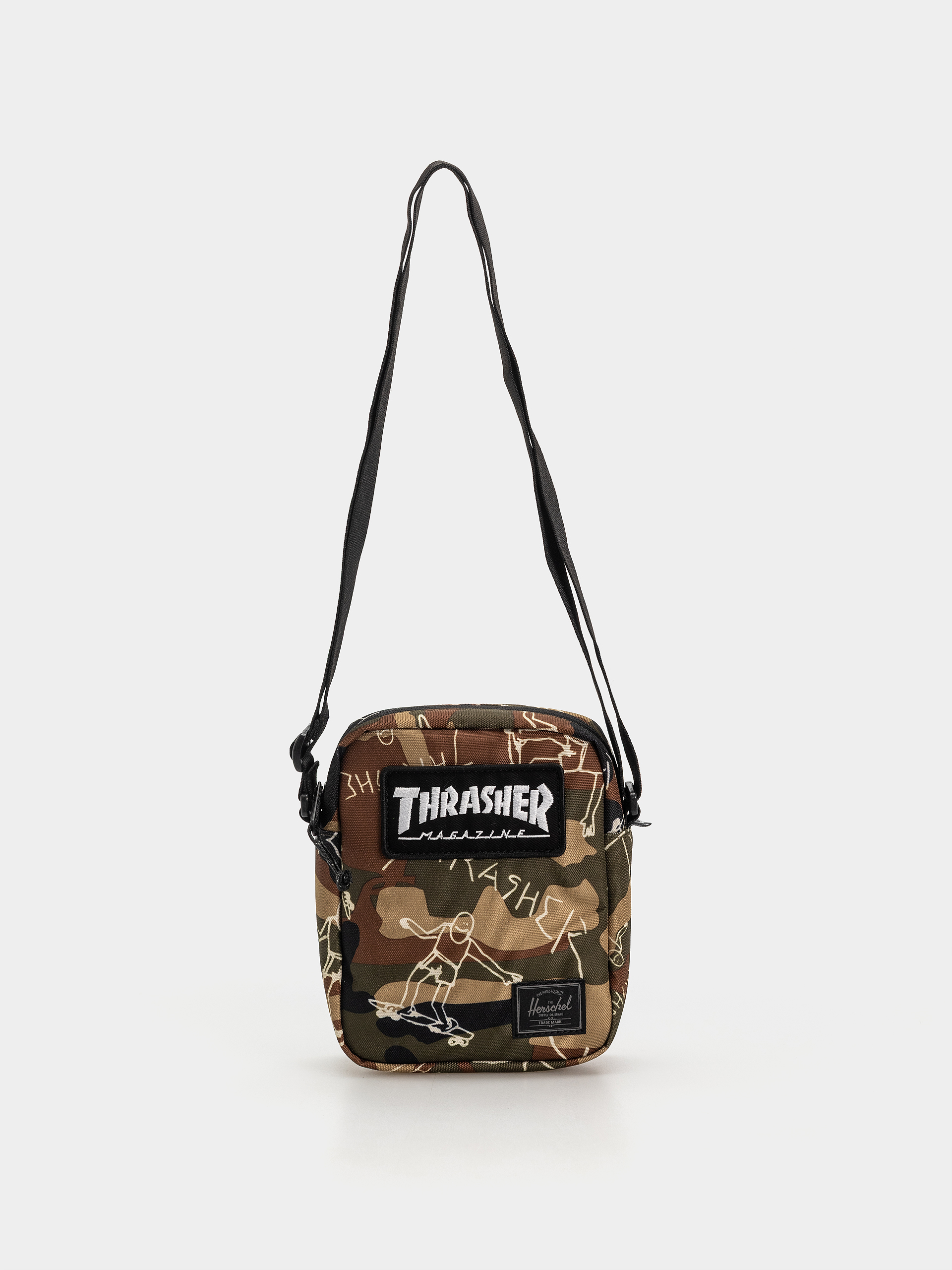 Torba Herschel Supply Co. X Thrasher Gonz Heritage Crossbody (woodland camo)
