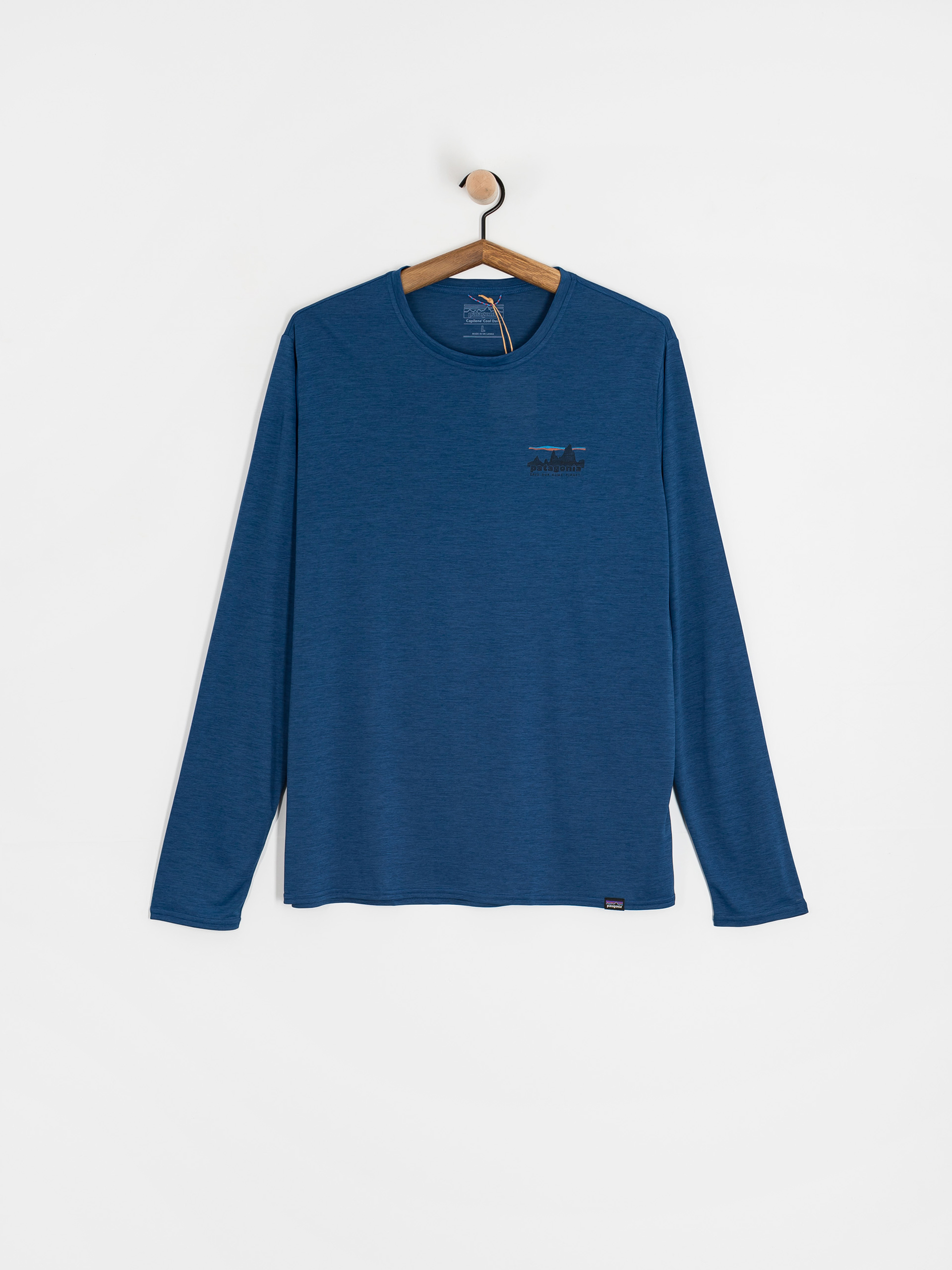 Longsleeve Patagonia Cap Cool Daily Graphic (73 skyline clement blue x-dye)