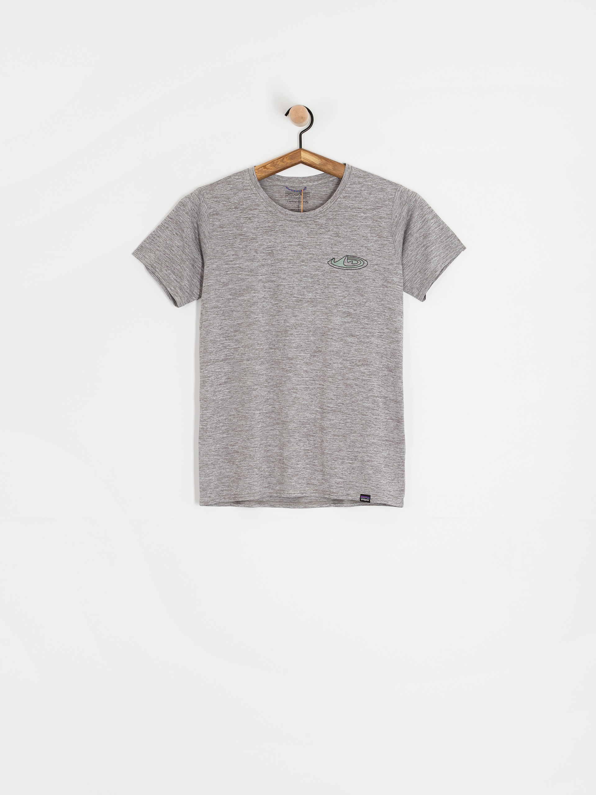 T-shirt Patagonia Cap Cool Daily Graphic Lands Wmn (made of feather grey)