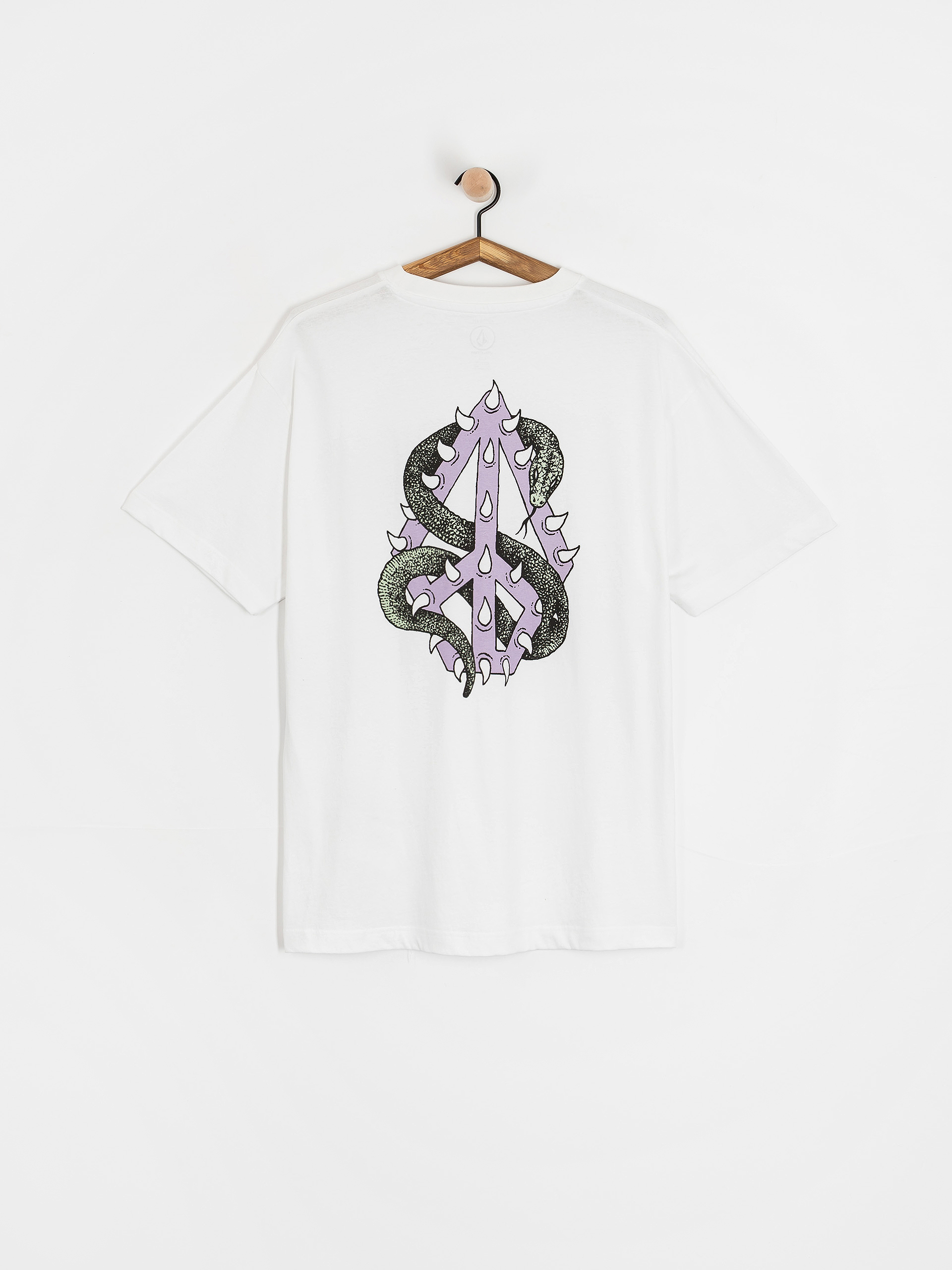 T-shirt Volcom Snake Peace Lse (white)