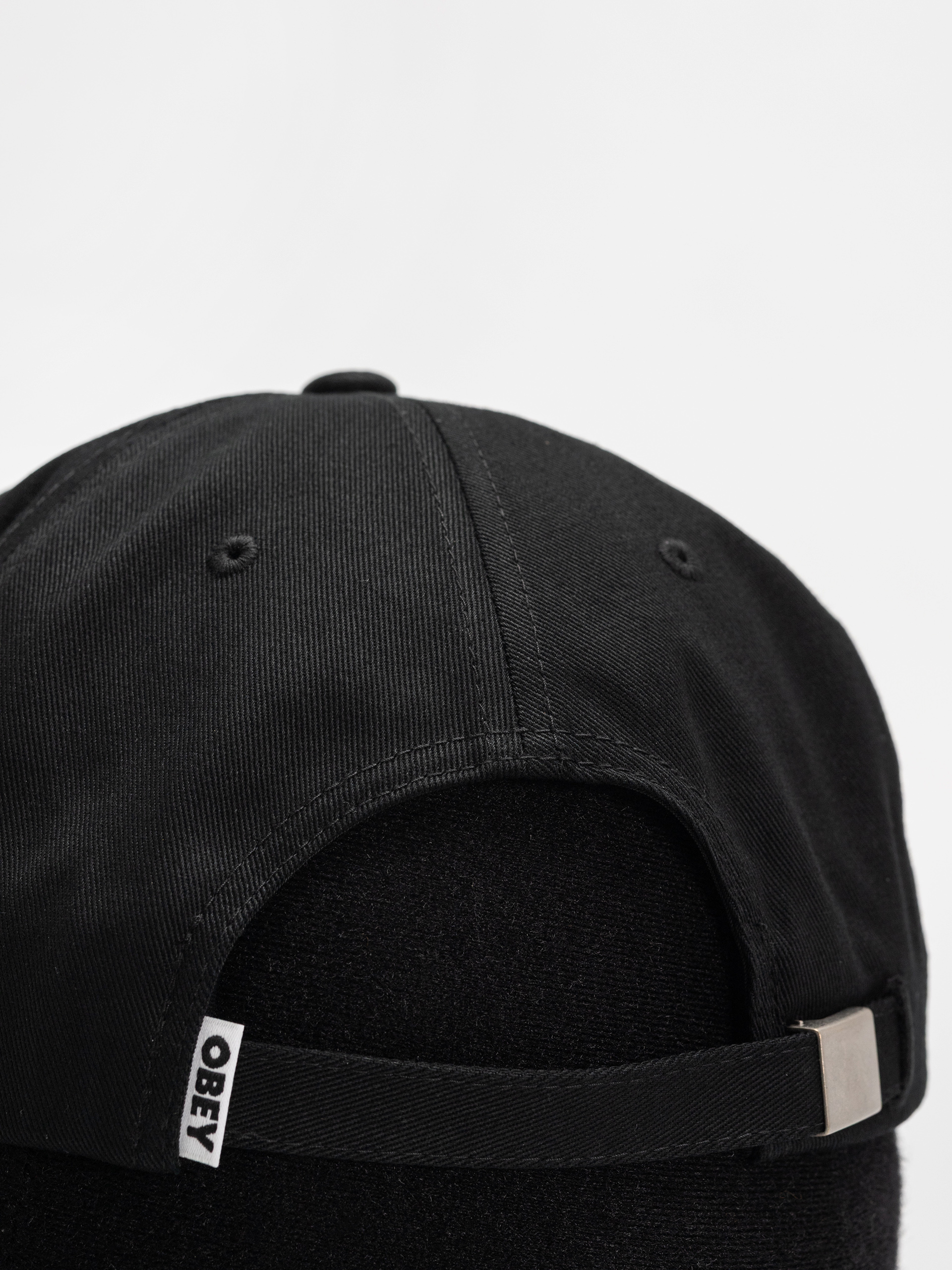Czapka z daszkiem OBEY Obey Studios 5 Panel Strapback (black)