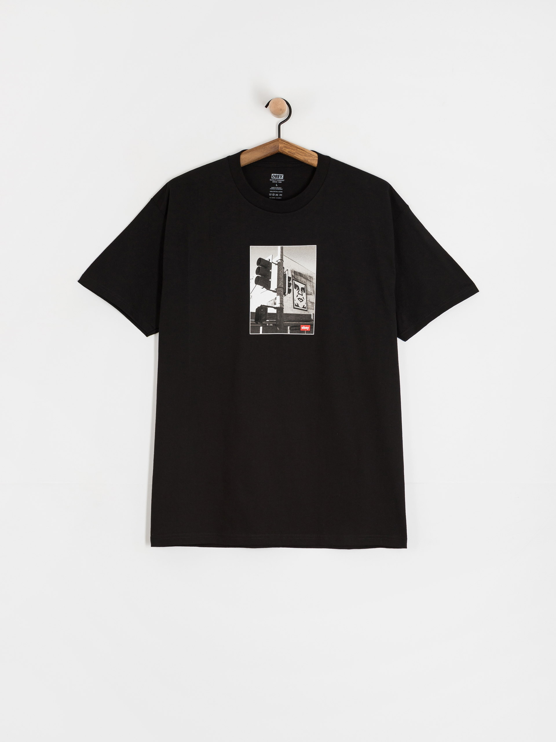 T-shirt OBEY Obey Los Angeles Photo (black)