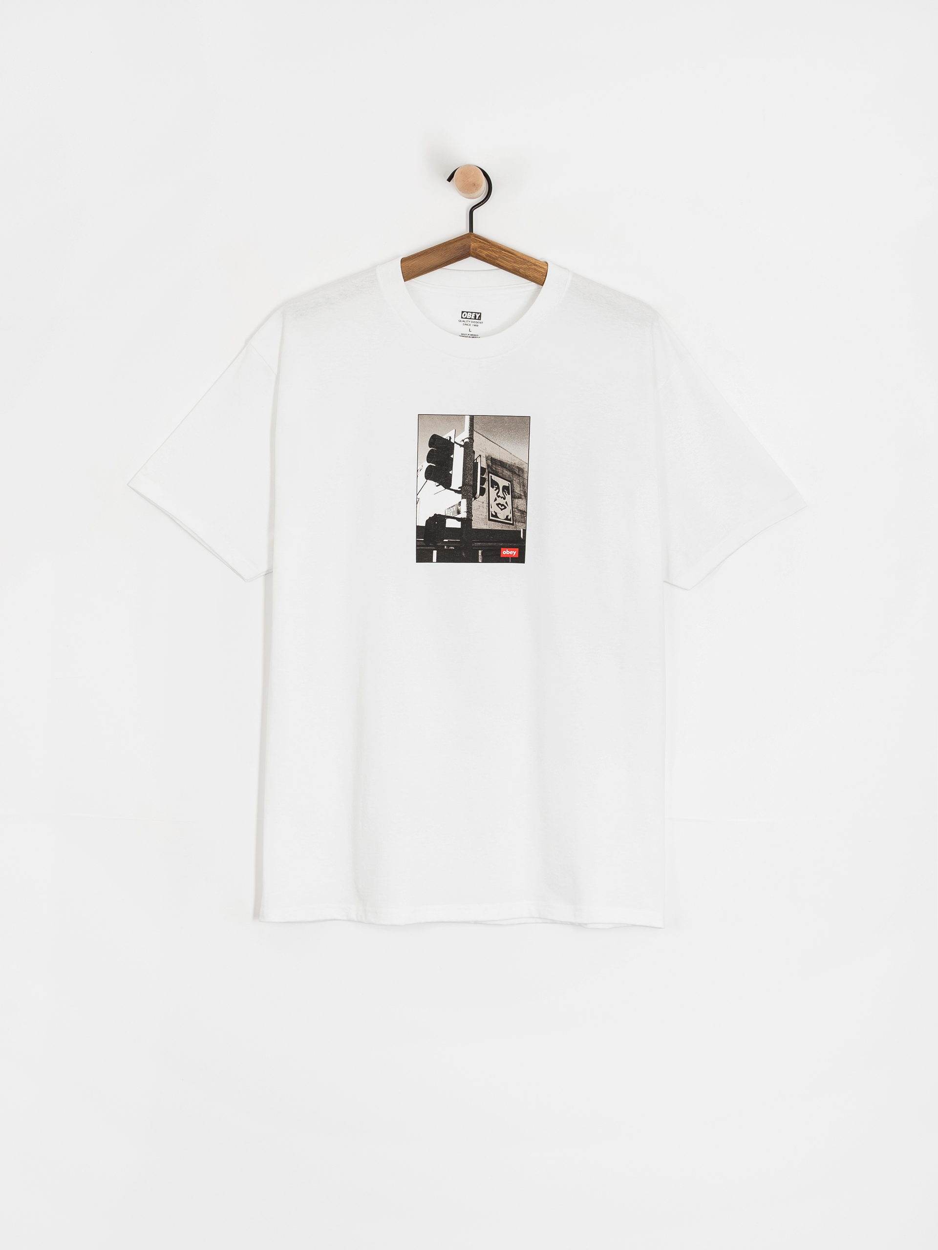 T-shirt OBEY Obey Los Angeles Photo (white)