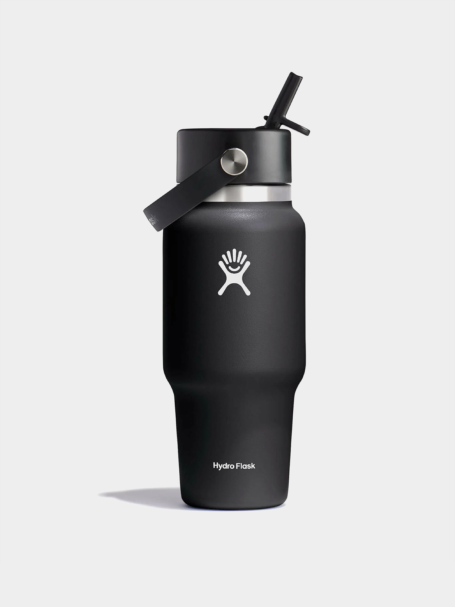Butelka Hydro Flask Wide Flex Straw Travel 710ml (black)