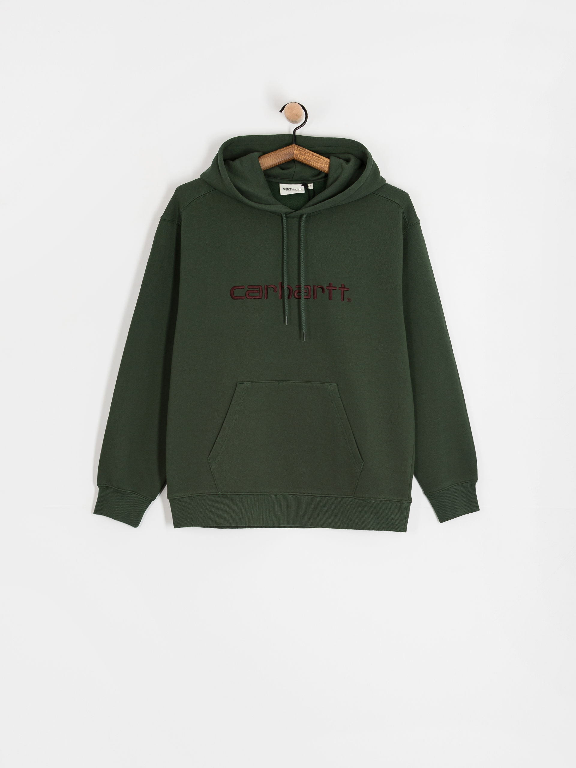 Bluza z kapturem Carhartt WIP Carhartt HD Wmn (sycamore tree/rondo)