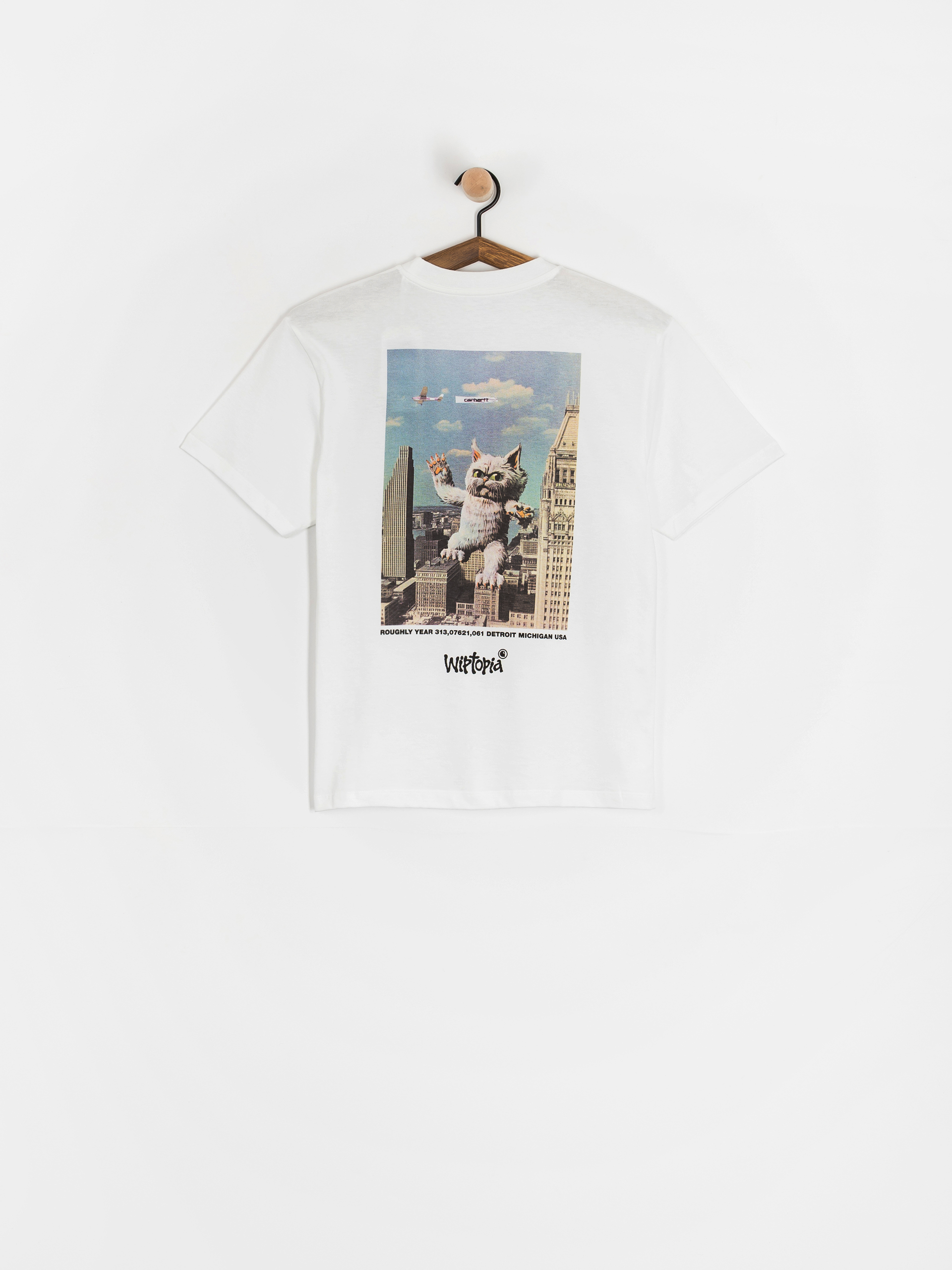T-shirt Carhartt WIP Wiptopia Wmn (white)
