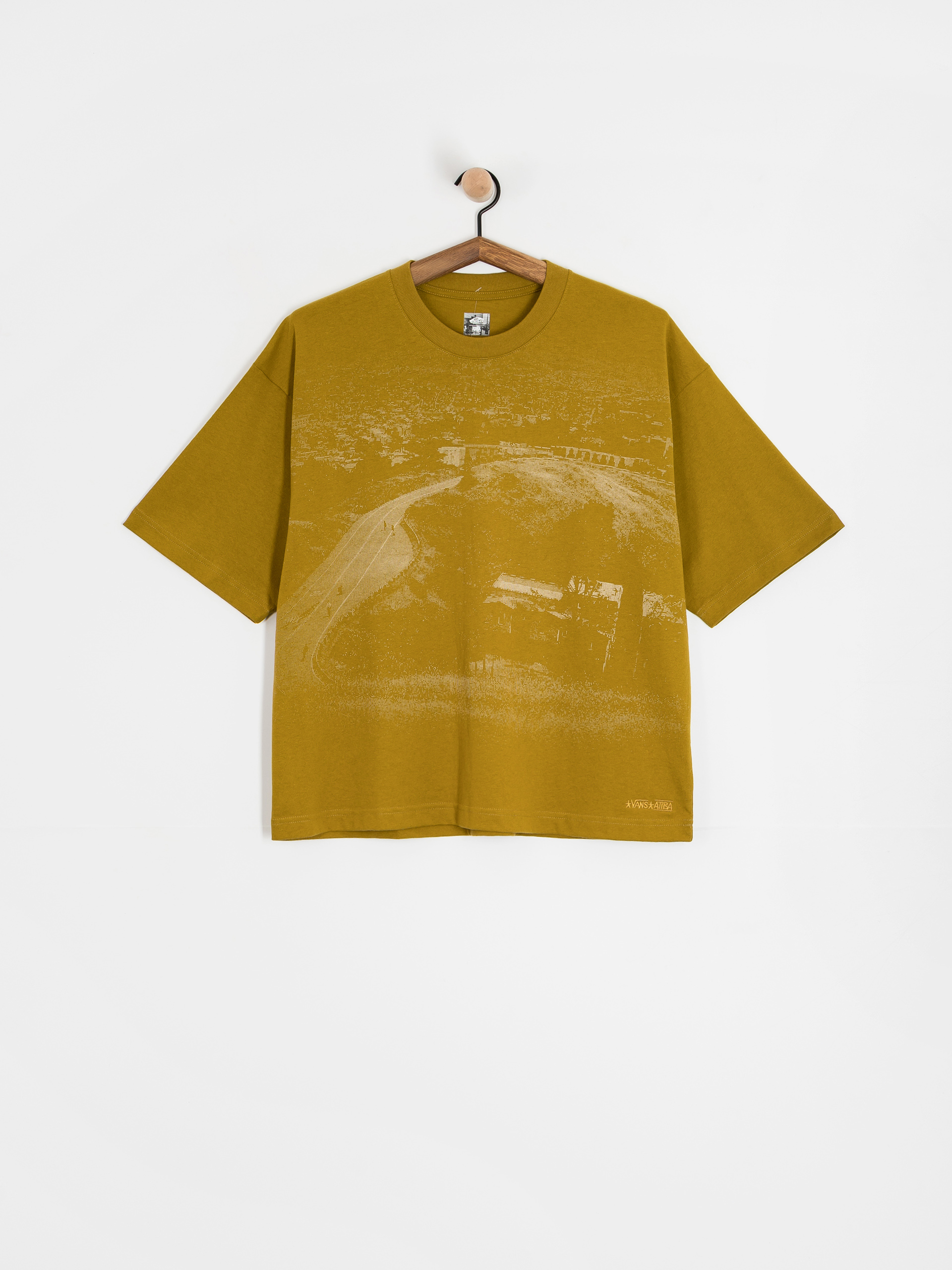 T-shirt Vans Skate Atiba Haze Hillz Bomb Short (burnt gold)