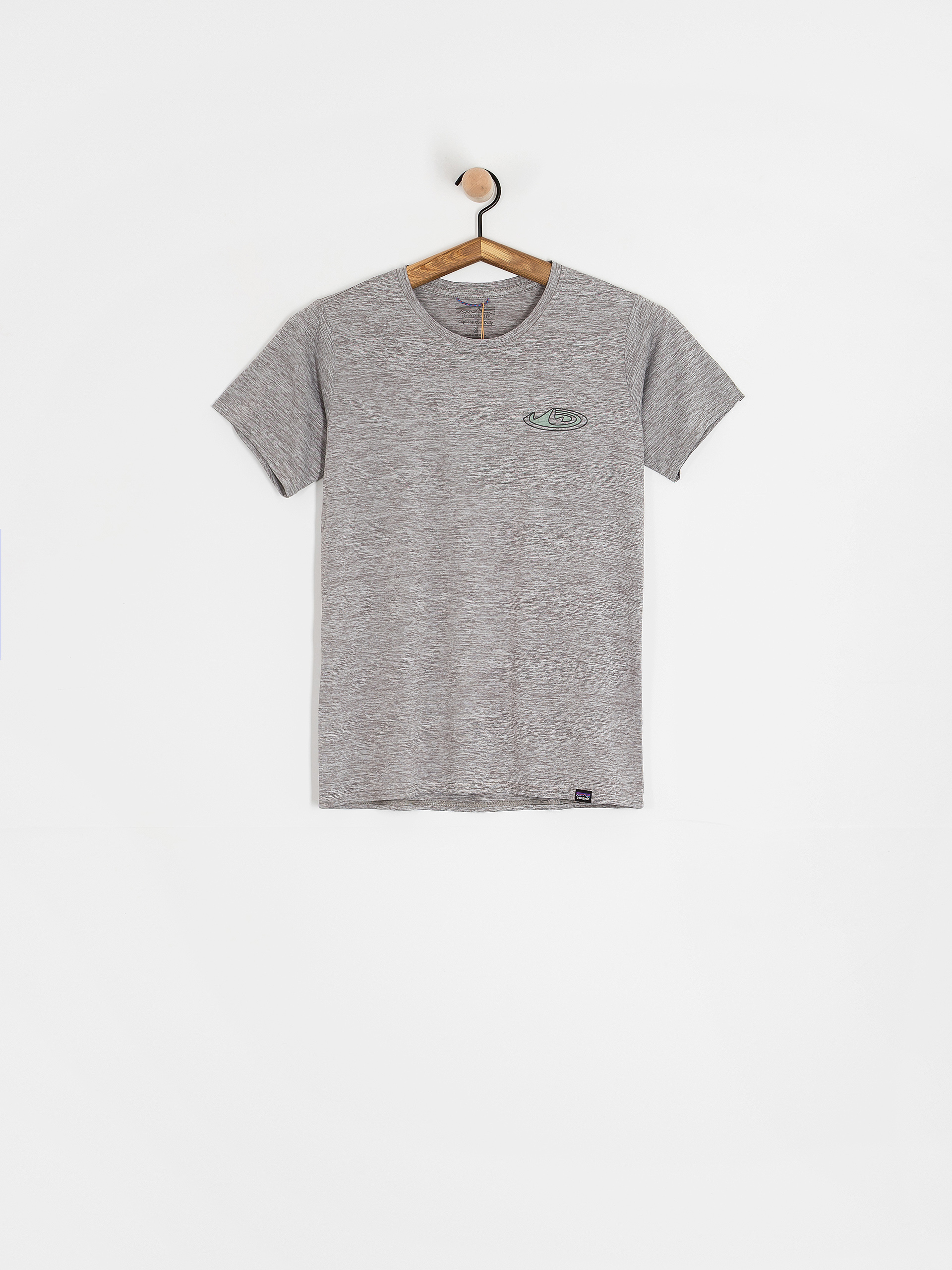 T-shirt Patagonia Cap Cool Daily Graphic Lands Wmn (made of feather grey)
