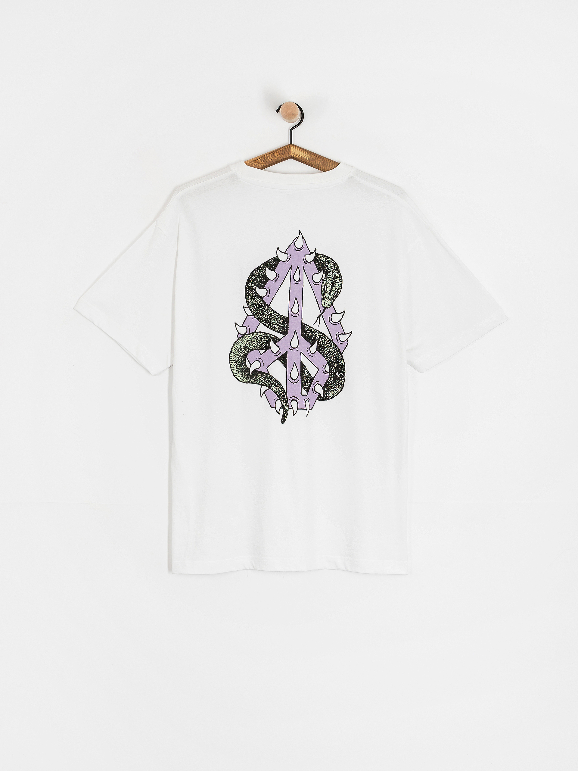 T-shirt Volcom Snake Peace Lse (white)