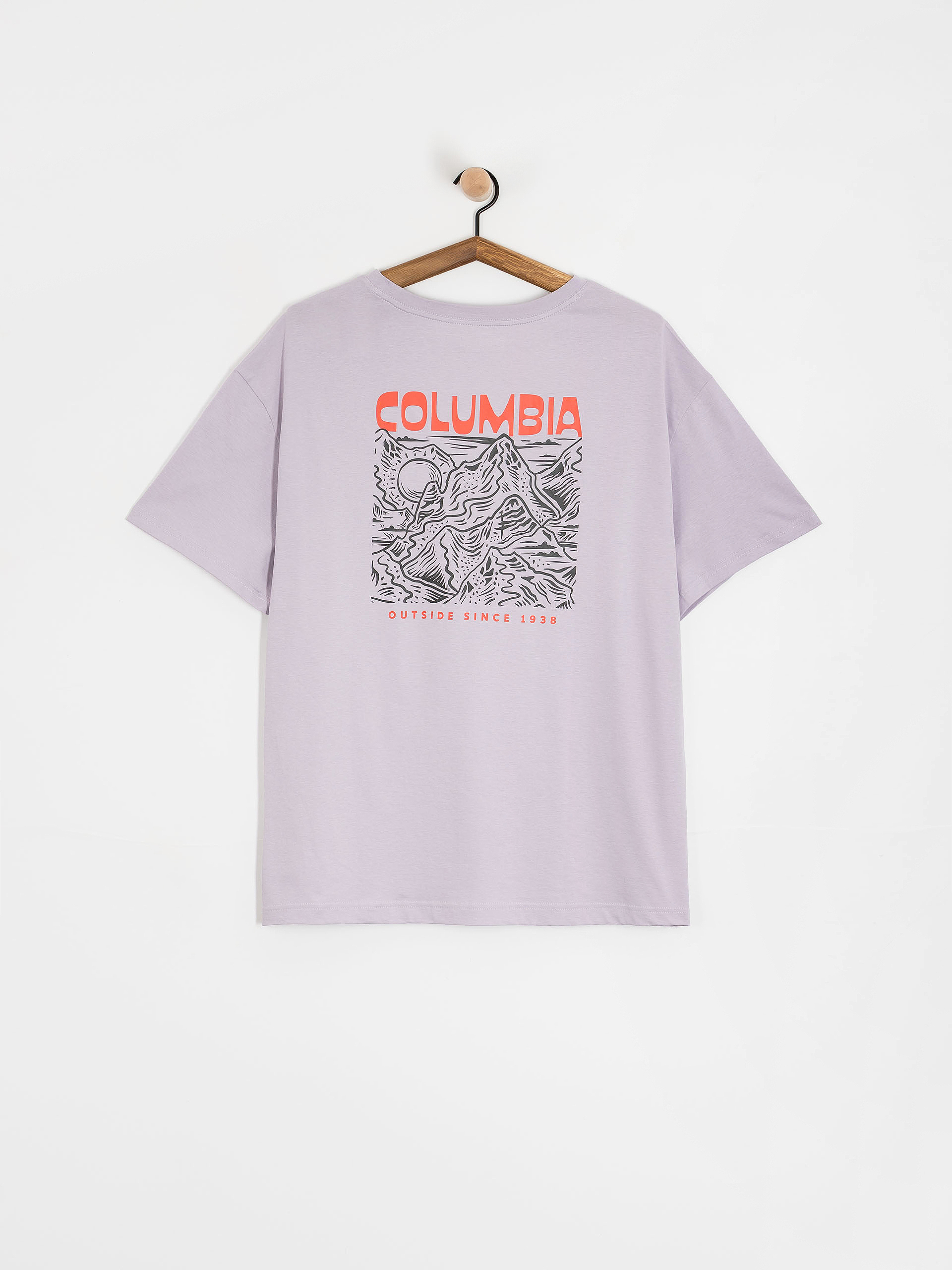 T-shirt Columbia Rolling Bend Oversized Wmn (lavender pearl/mountainview)