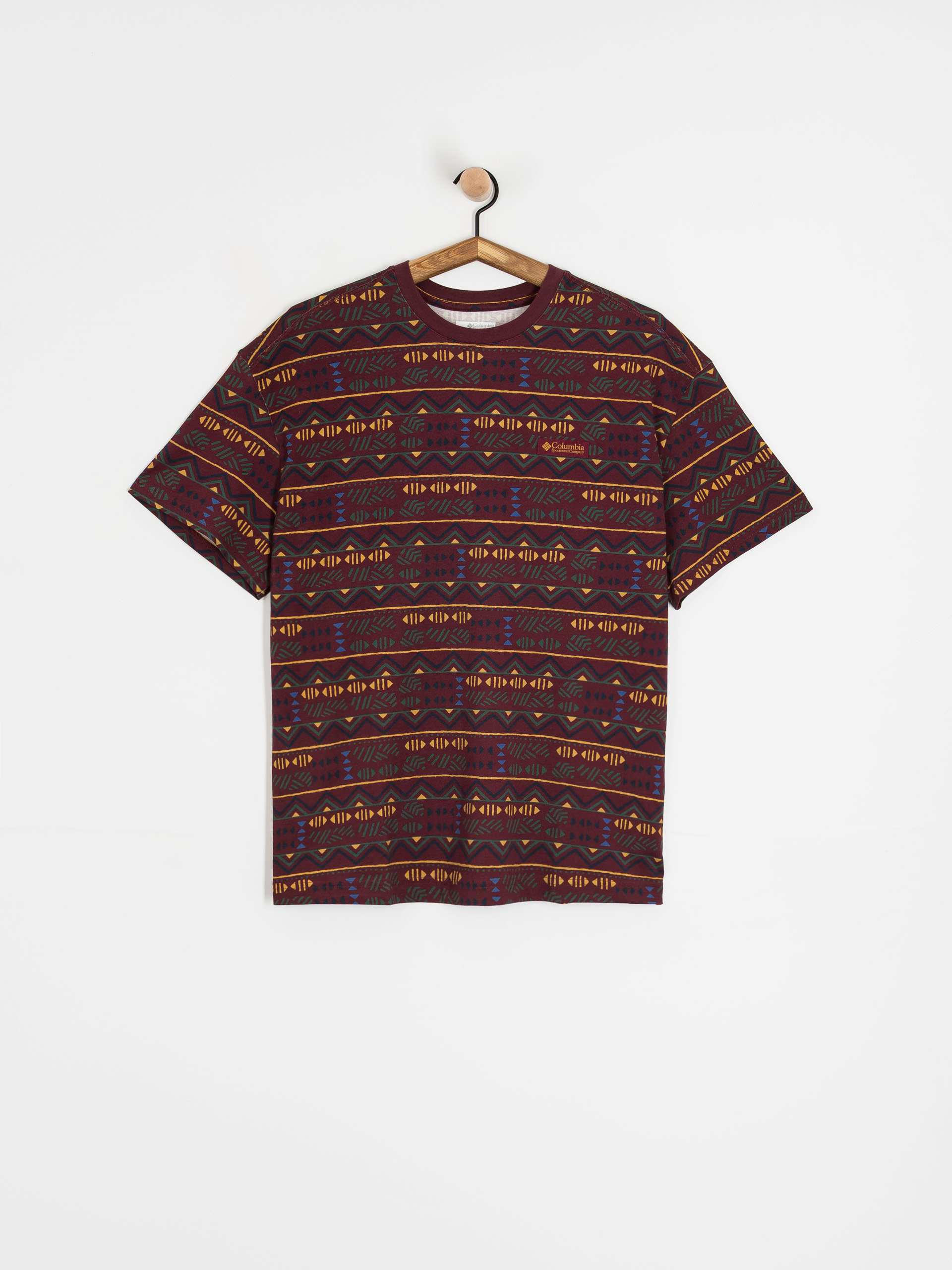 T-shirt Columbia Sequoia Grove Wmn (rich wine/horizons)