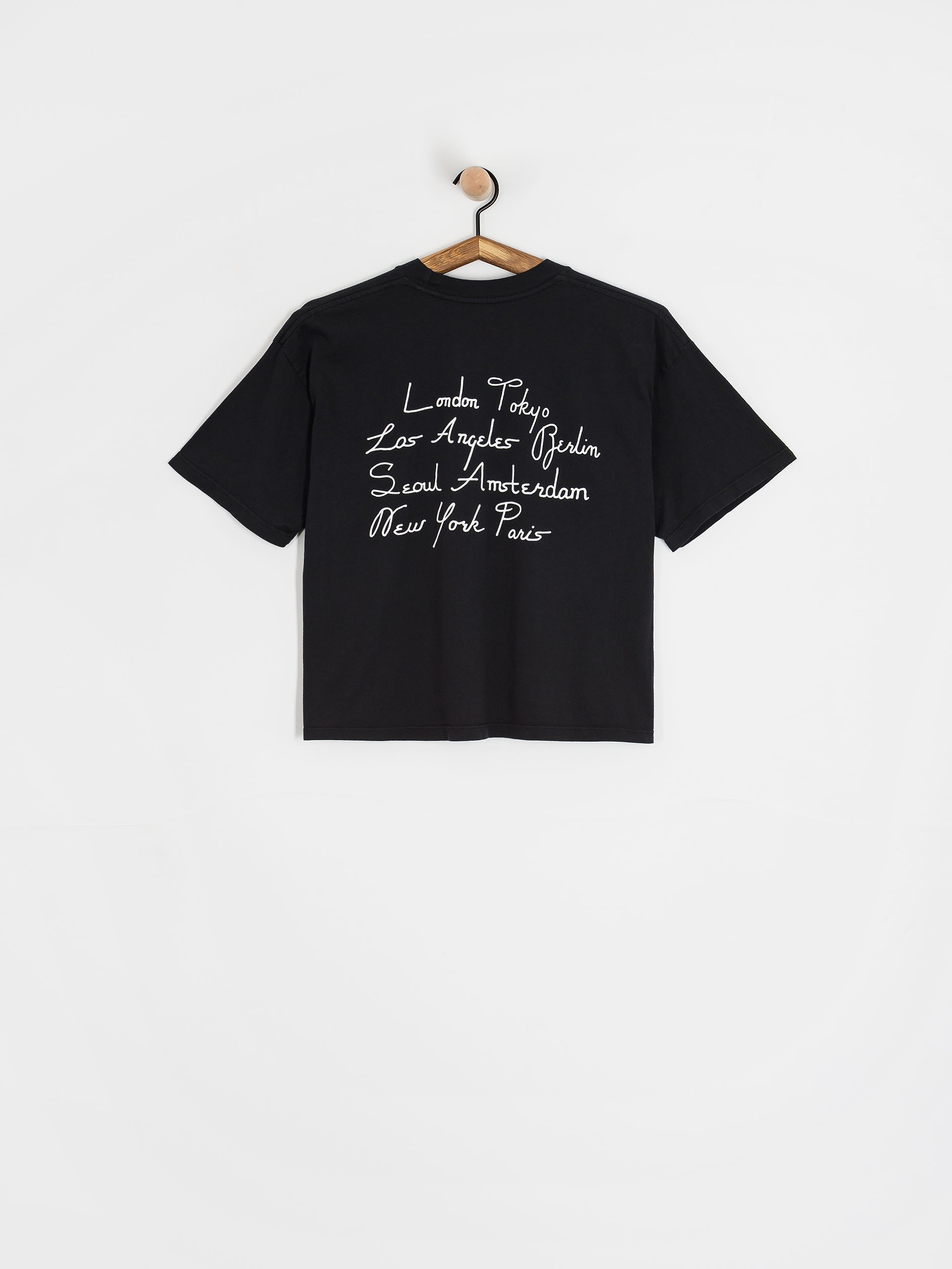 T-shirt OBEY Obey Scripty Cities Wmn (digital black)