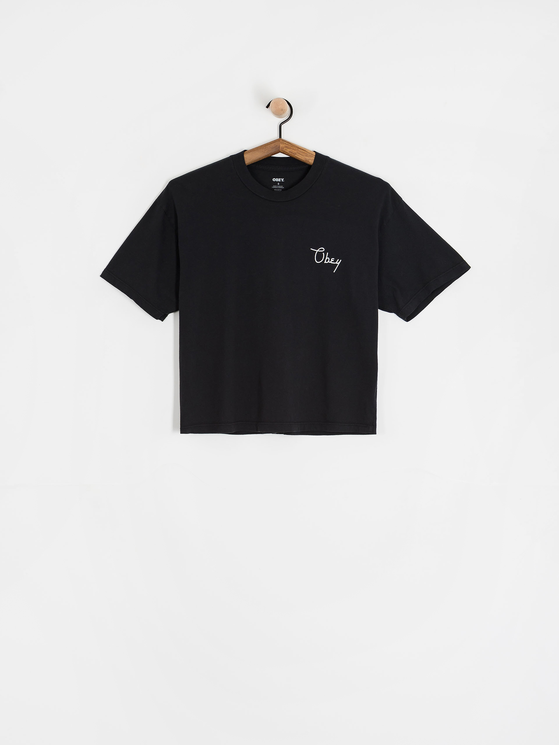 T-shirt OBEY Obey Scripty Cities Wmn (digital black)