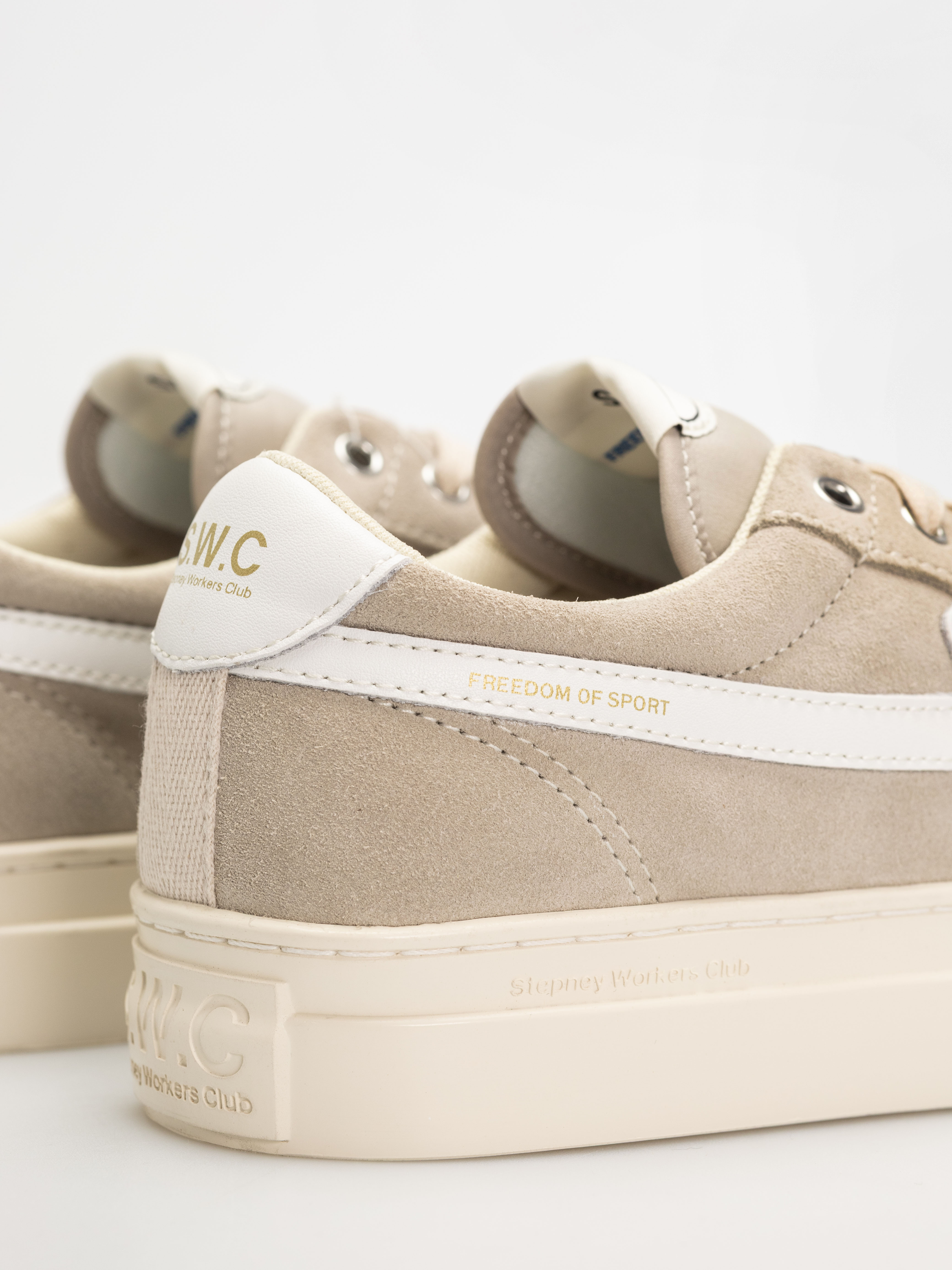 Buty Stepney Workers Club Dellow S-Strike (suede lt grey/white)