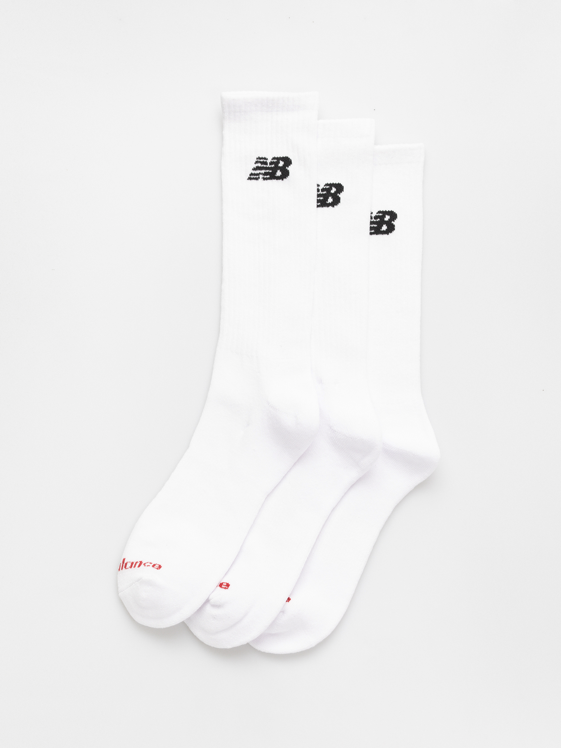 Skarpetki New Balance Everyday Crew 3Pc (white)