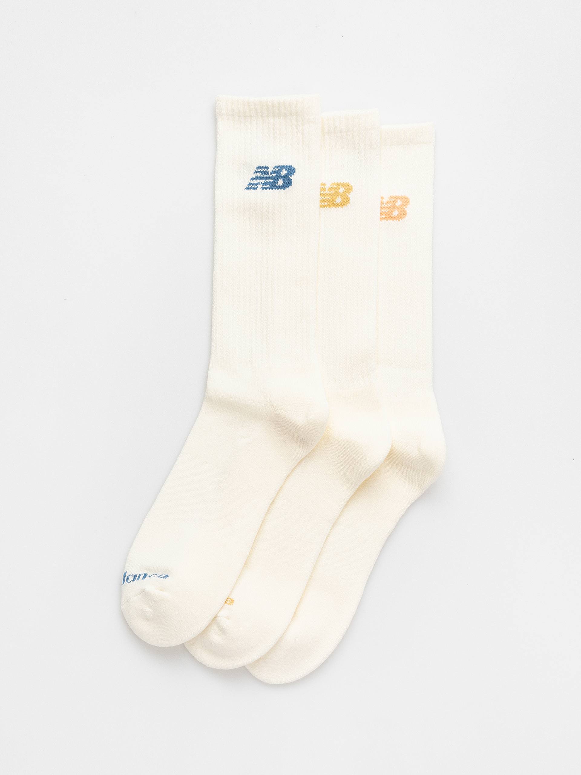 Skarpetki New Balance Everyday Crew 3Pc (white)