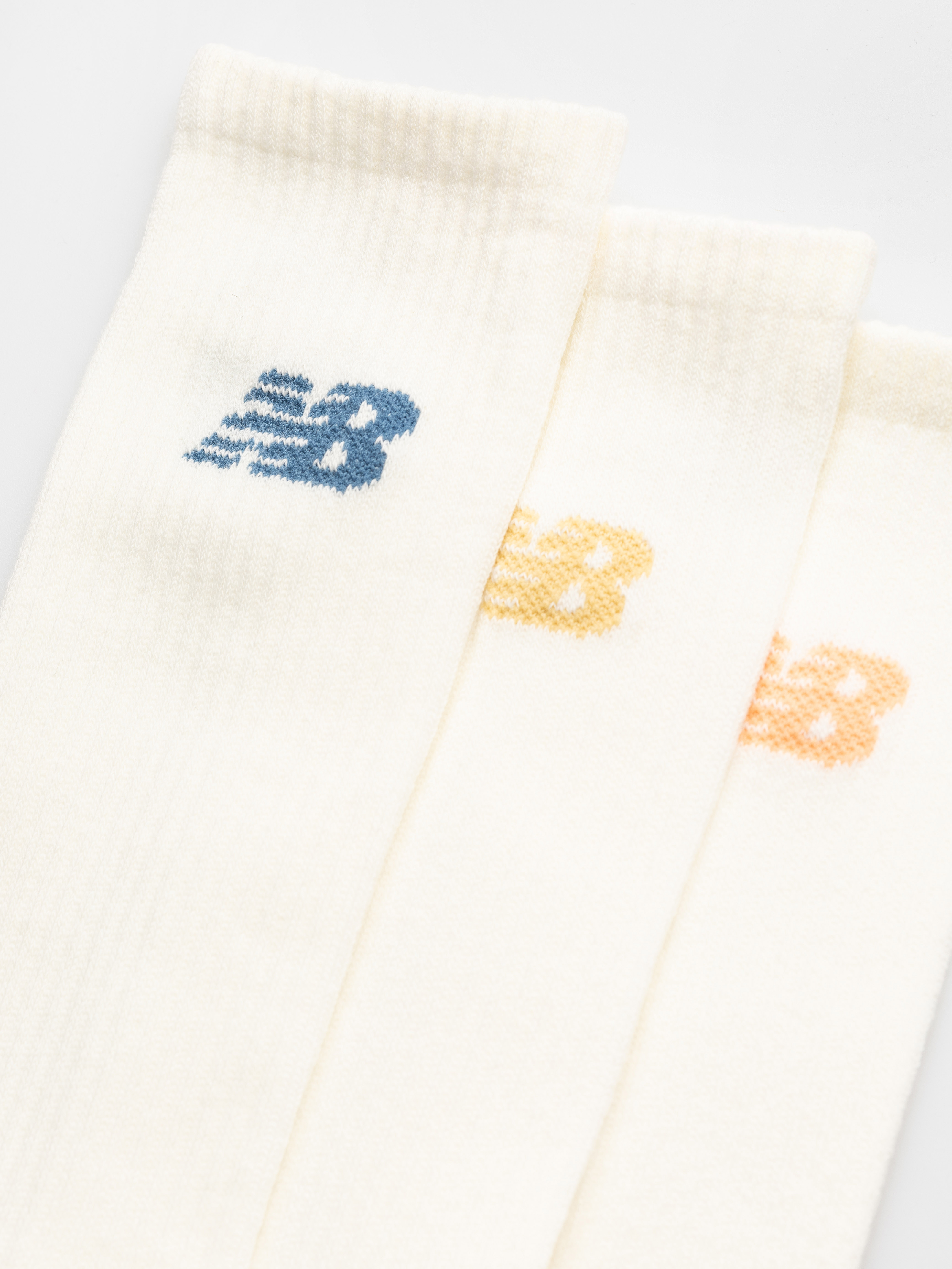 Skarpetki New Balance Everyday Crew 3Pc (white)