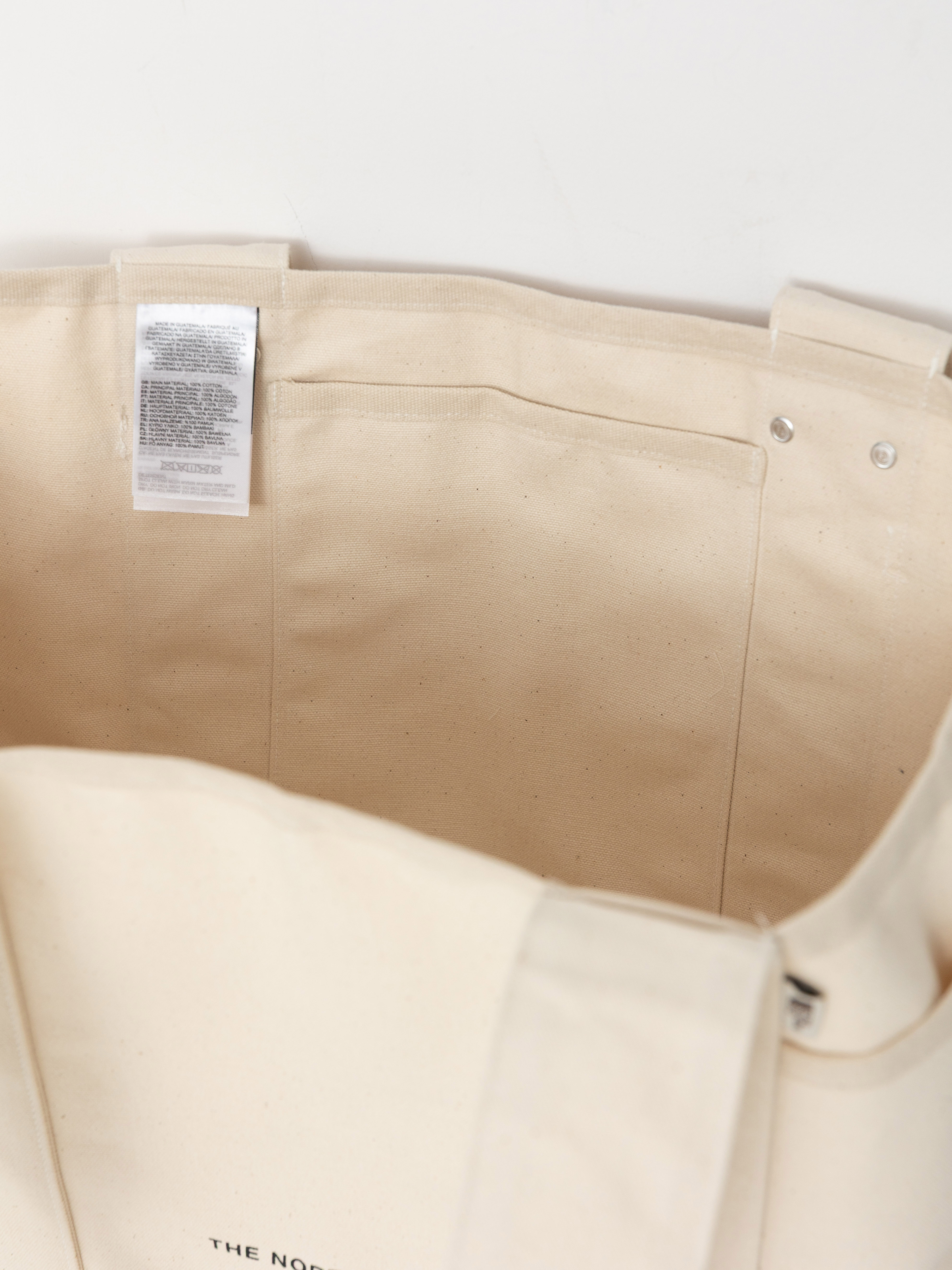 Torebka The North Face Circular Cotton Tote (raw undyed)