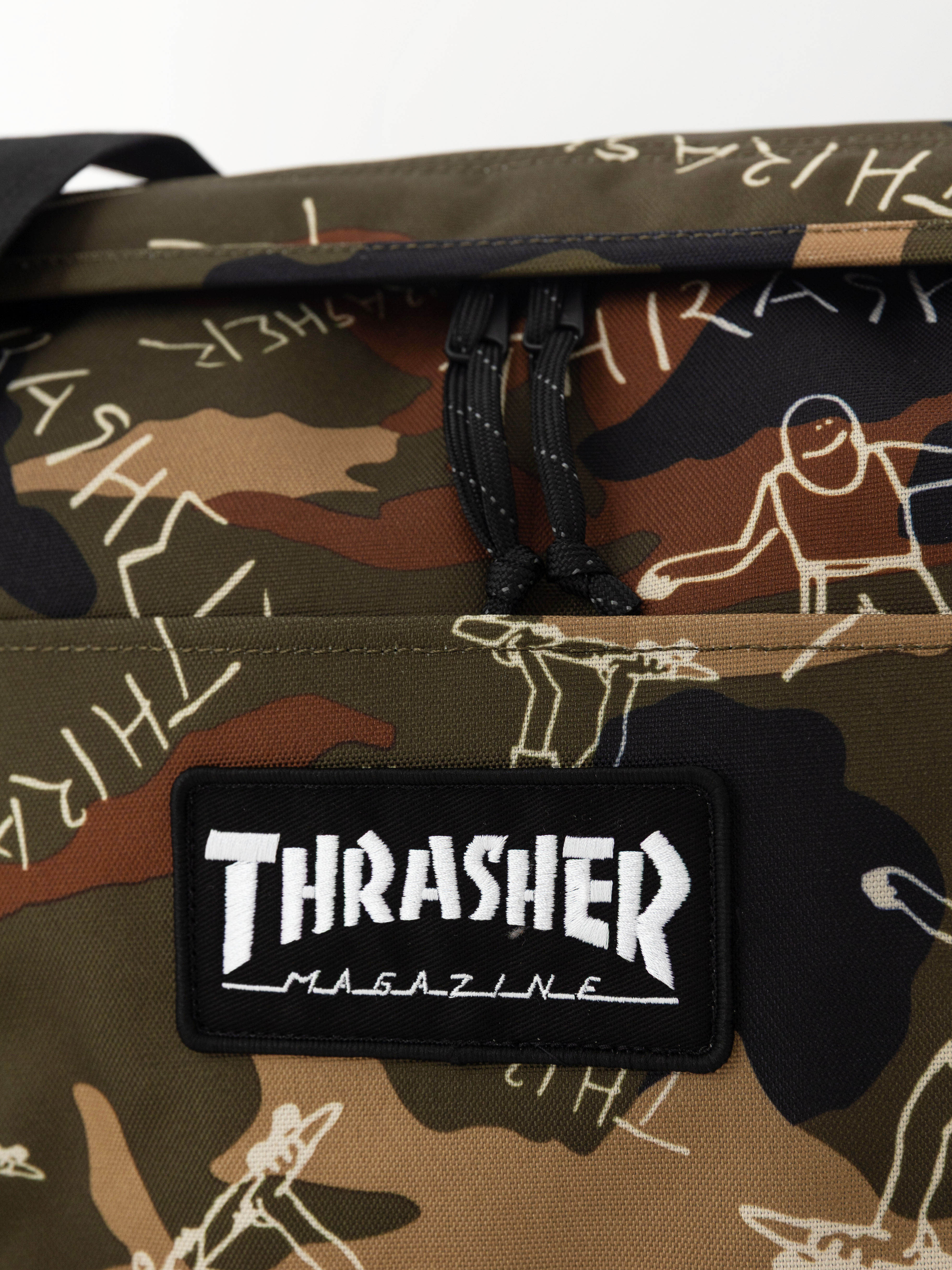 Torba Herschel Supply Co. X Thrasher Gonz Heritage Skate Duffle (woodland camo)