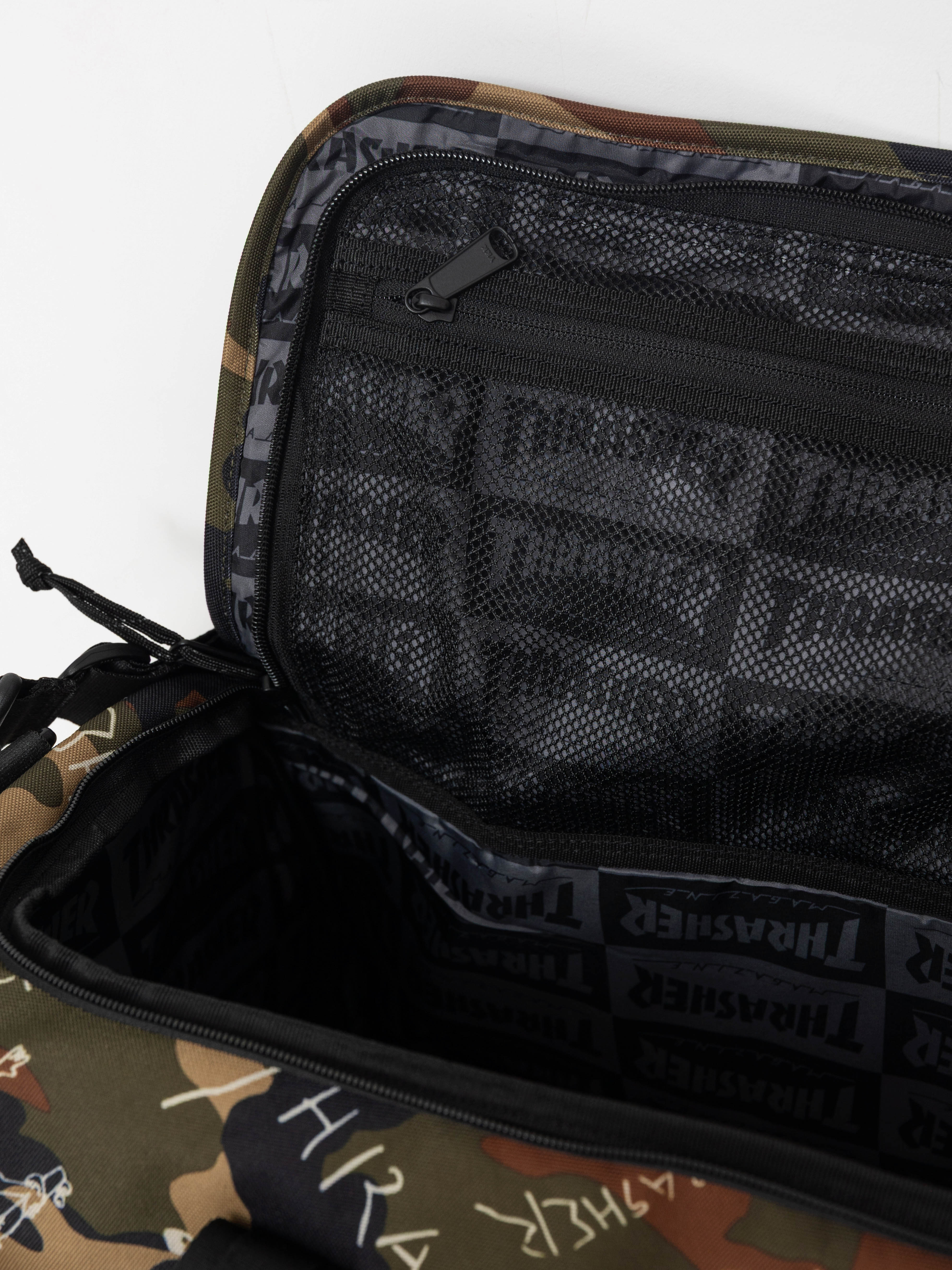 Torba Herschel Supply Co. X Thrasher Gonz Heritage Skate Duffle (woodland camo)